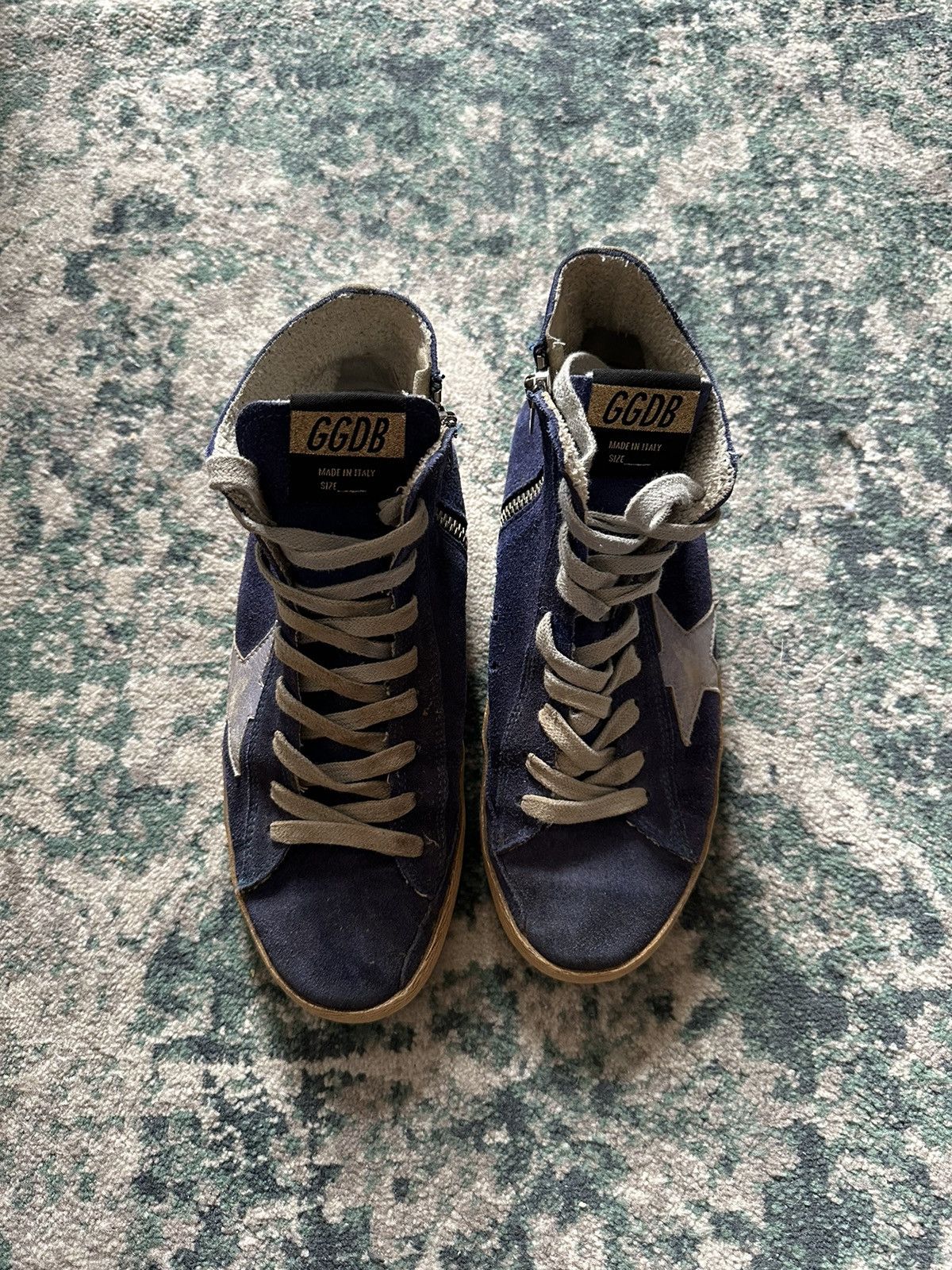 Golden Goose VINTAGE GOLDEN GOOSE FRANCY HIGH TOPS SUEDE SNEAKERS EUR 36 Size US 6 / IT 36 - 2 Thumbnail