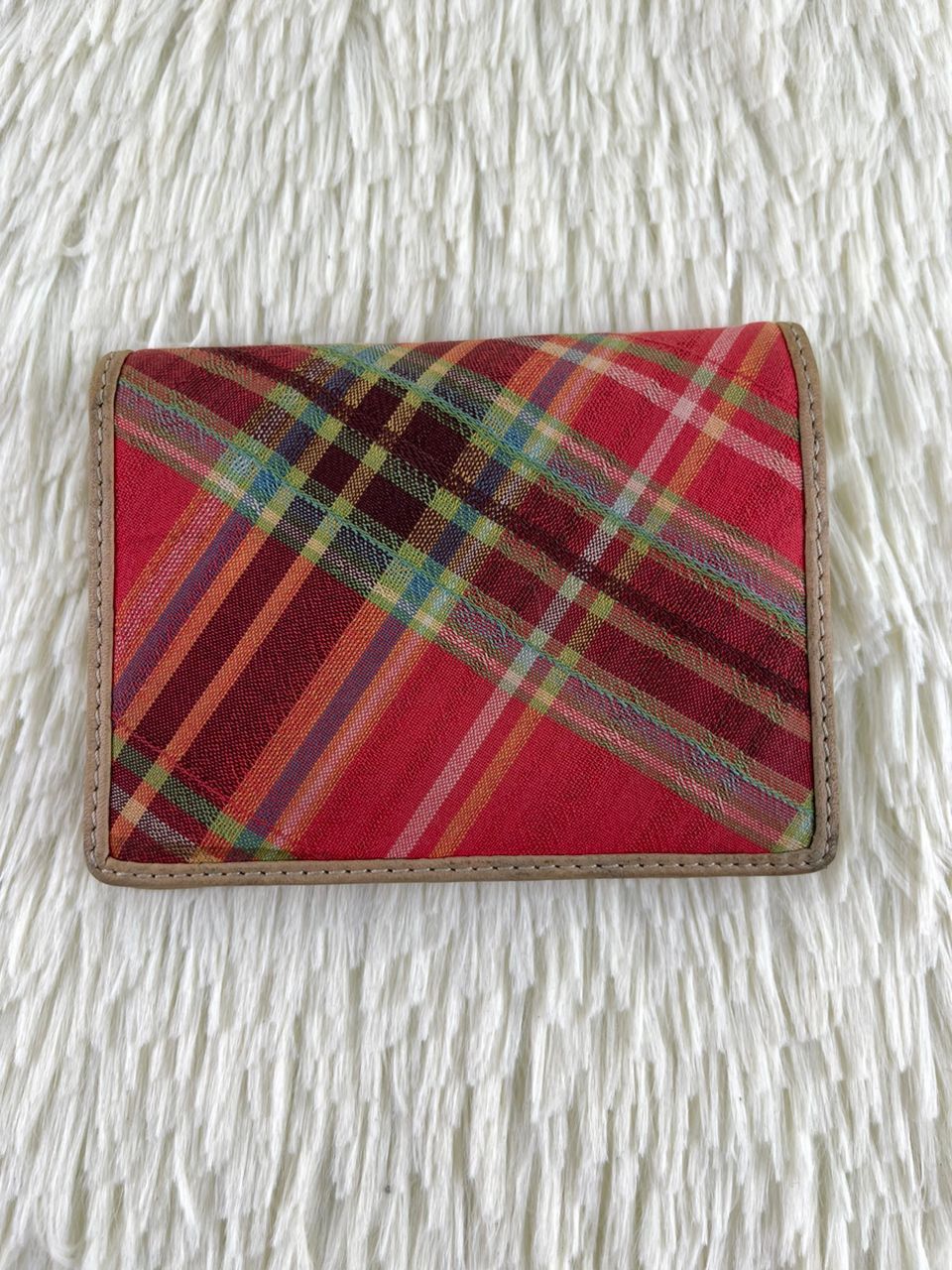Designer × Vivienne Westwood Vivienne Westwood Tartan Card Holder Size ONE SIZE - 3 Thumbnail