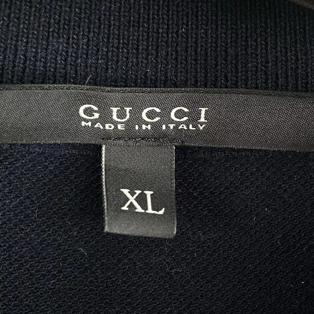 Gucci Gucci striped badge short-sleeved POLO shirt Nextarrow-2412 Size US XL / EU 56 / 4 - 4 Thumbnail
