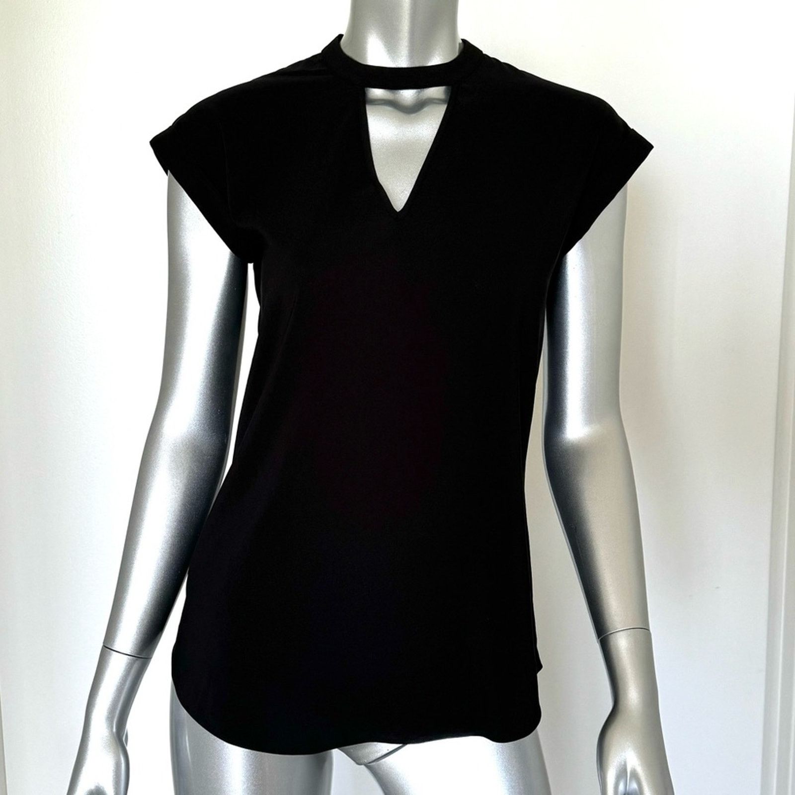 Express NWT! EXPRESS Black Shirt, Size XS Size XS / US 0-2 / IT 36-38 - 1 Thumbnail
