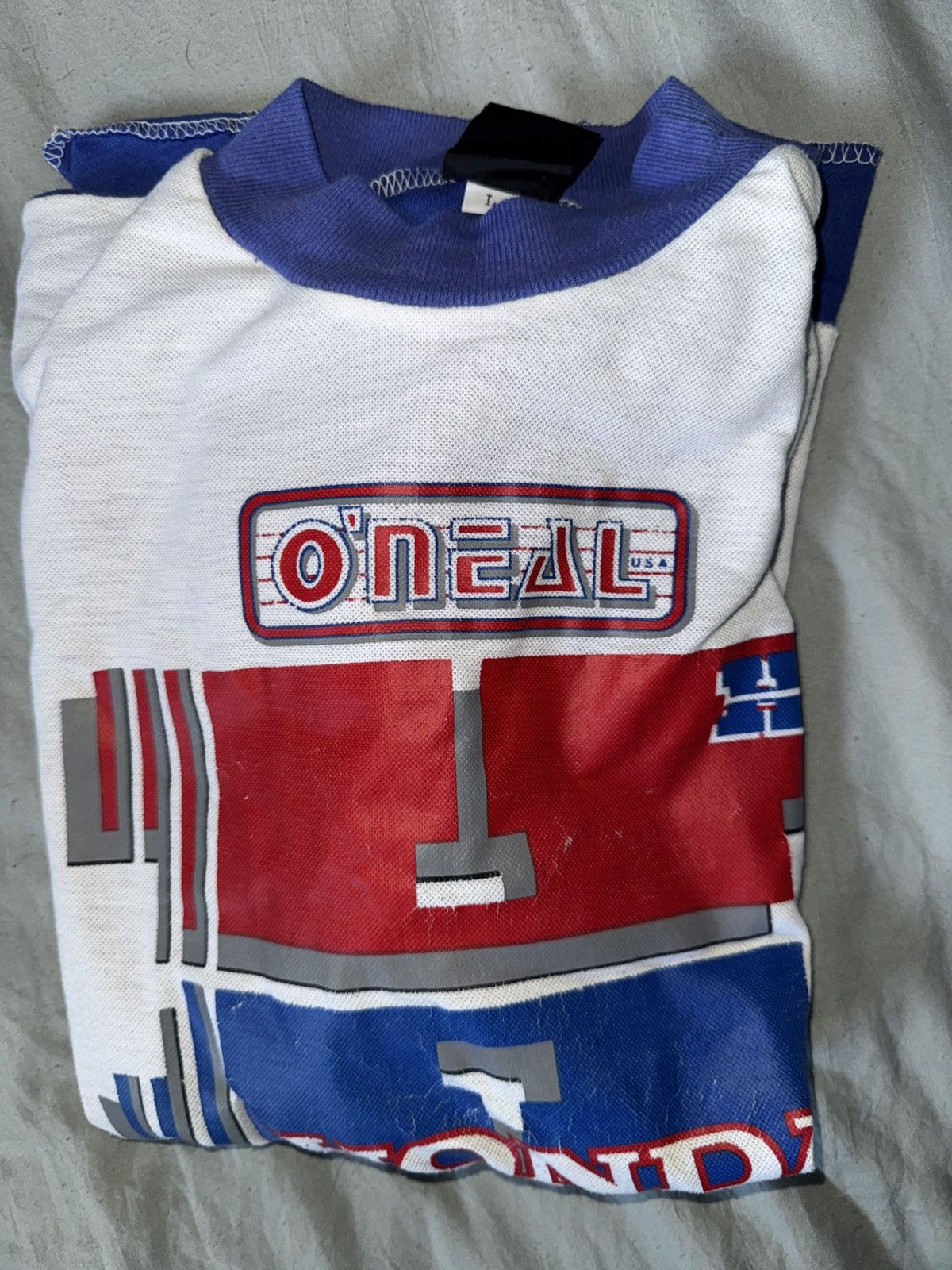 Honda Vintage 1980’s ONEAL HONDA LONG SLEEVE Size US M / EU 48-50 / 2 - 9 Thumbnail