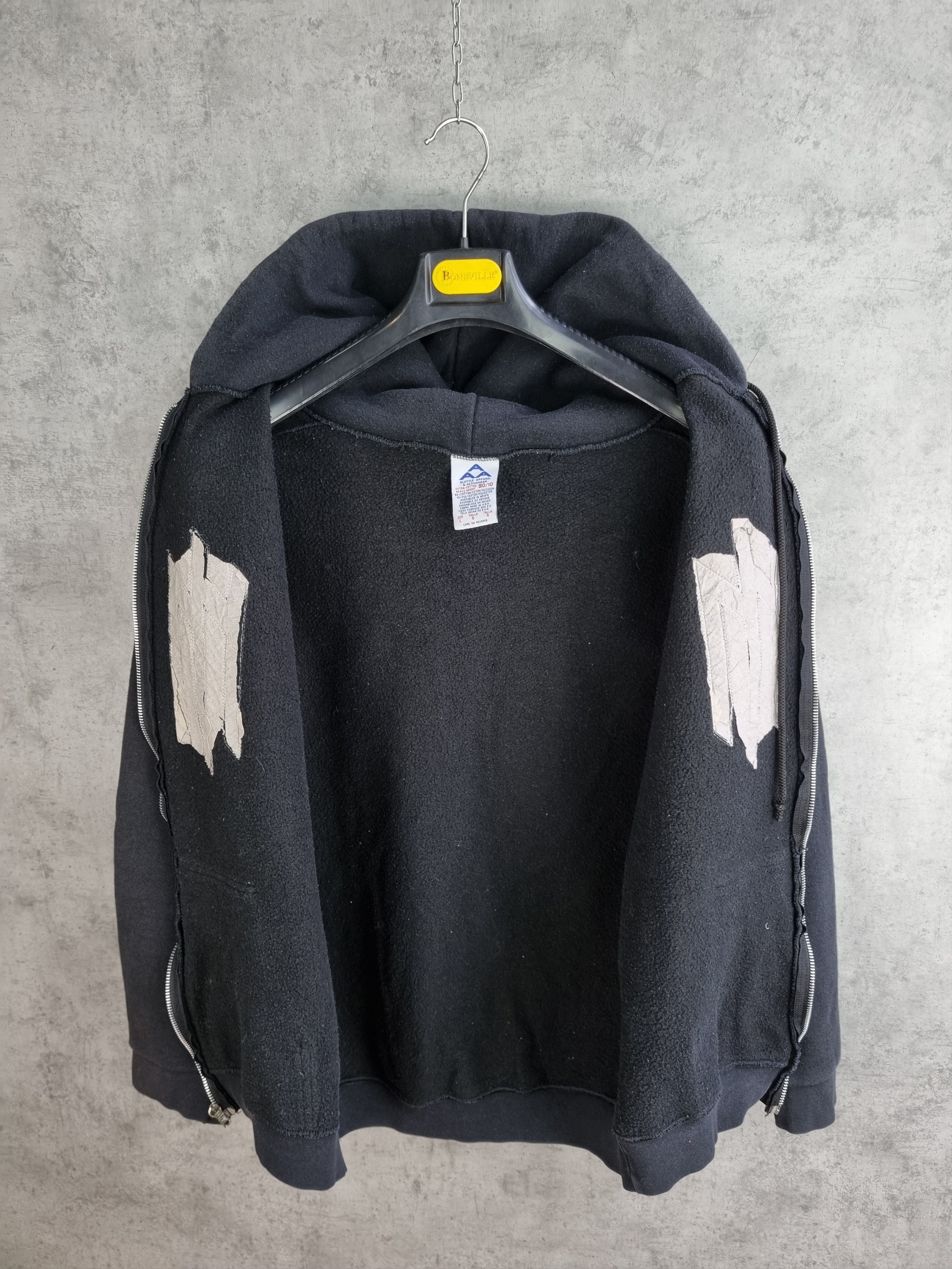 Band Tees × Marilyn Manson × Vintage Marilyn Manson Zip Up Hoodie Size US M / EU 48-50 / 2 - 10 Thumbnail