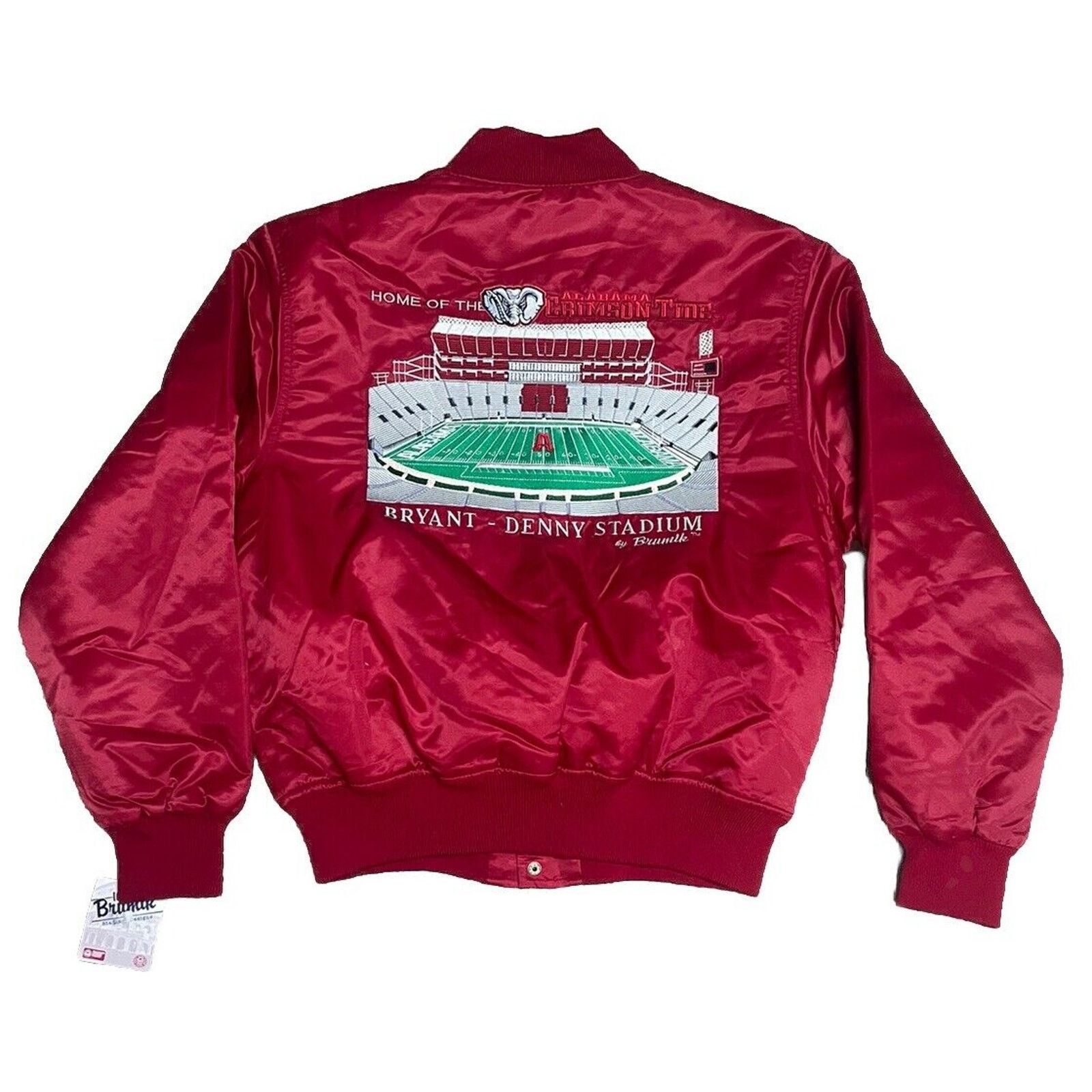 Vintage VTG University of Alabama Satin Stadium Jacket 2XL. *NWT* Size US XXL / EU 58 / 5 - 2 Thumbnail