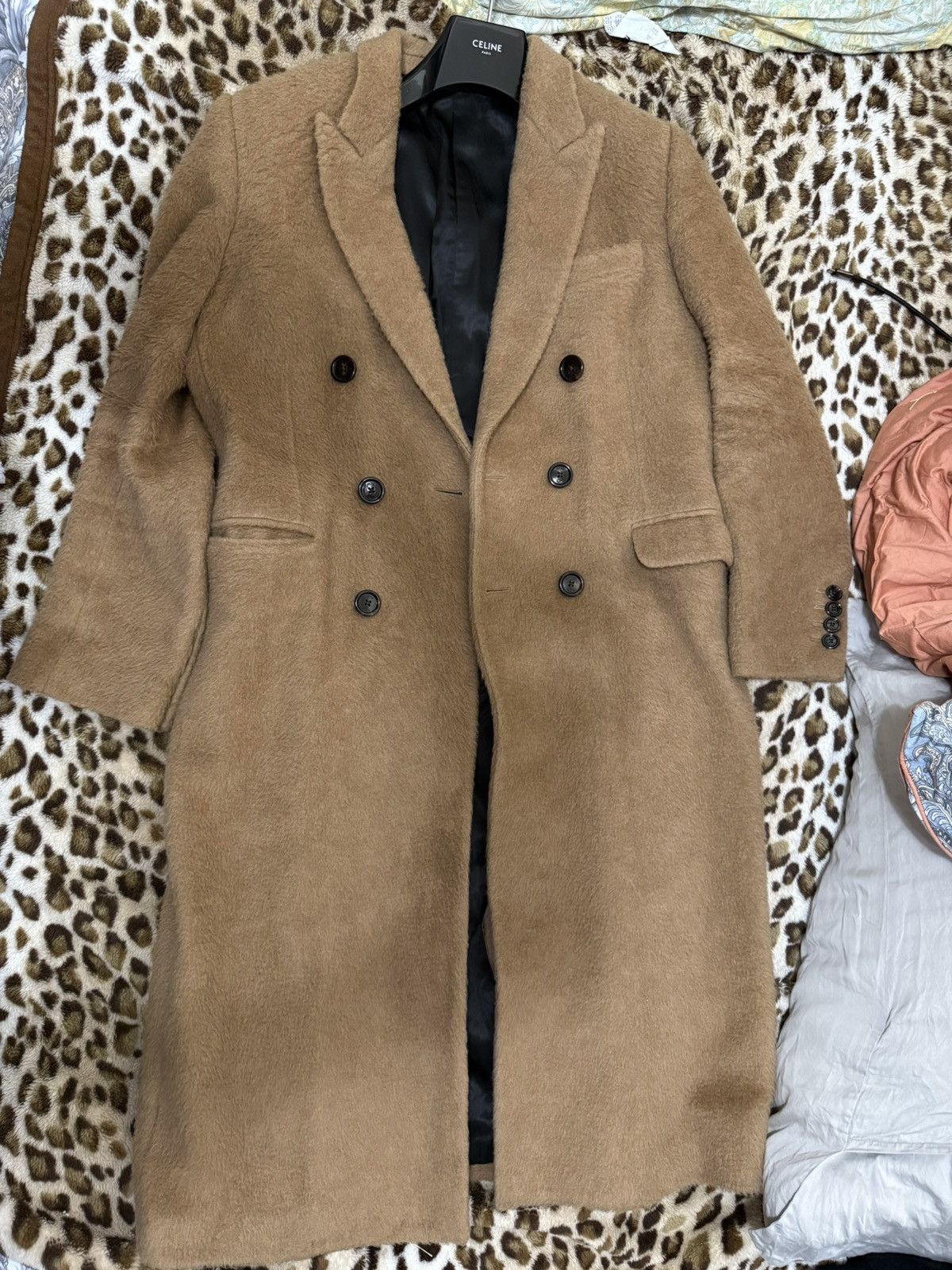 Celine Celine Camel hair coat Size US M / EU 48-50 / 2 - 2 Thumbnail