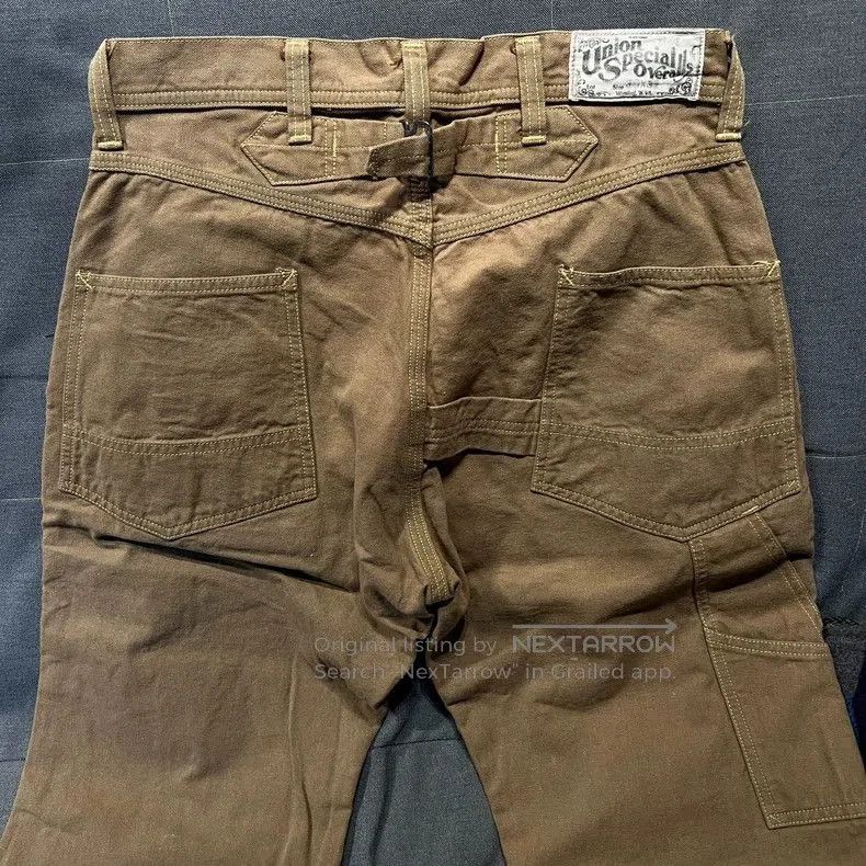 Freewheelers Freewheelers Bootleggers Brown Pants Size 30. Size US 38 / EU 54 - 2 Thumbnail