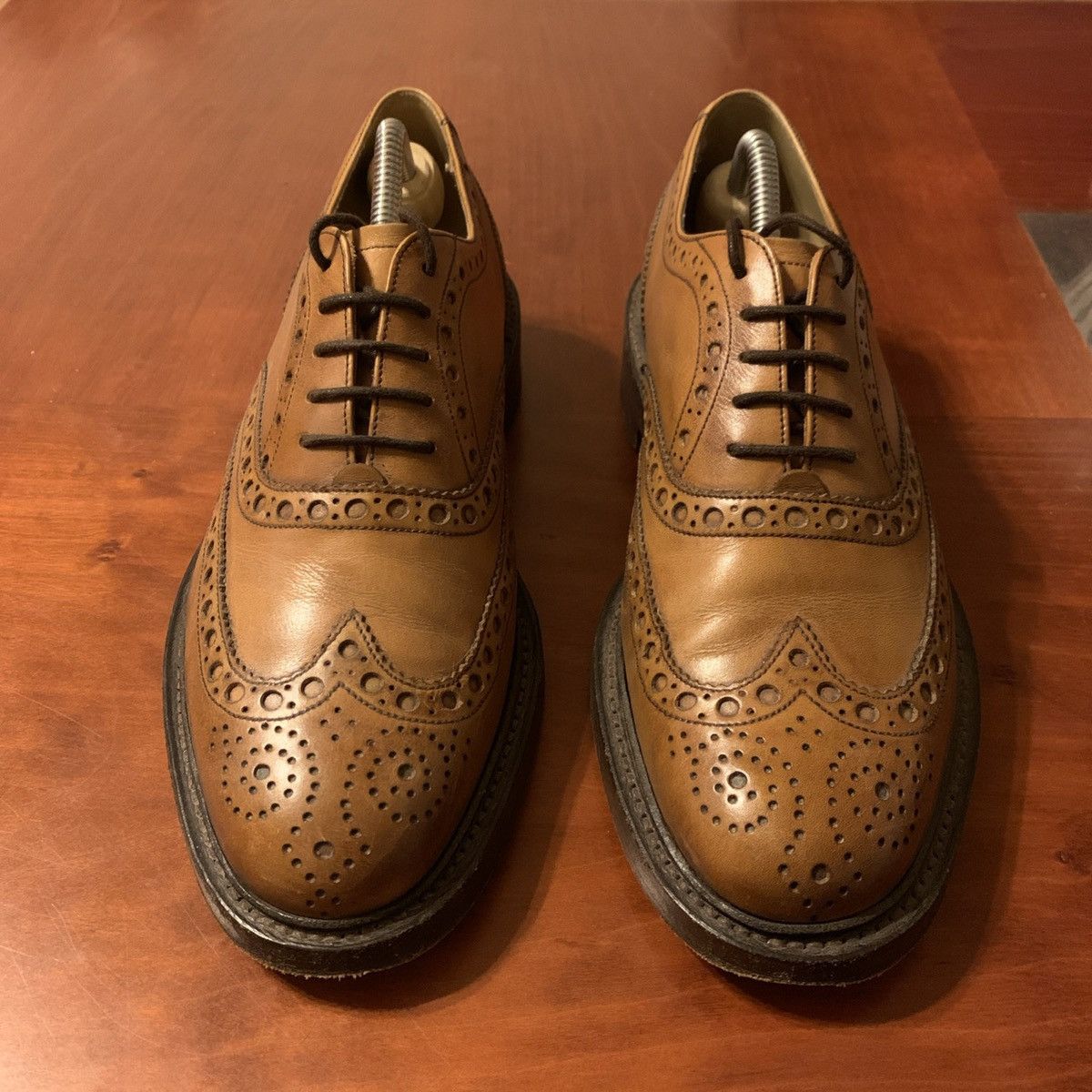 Barker $550 | BARKER WESTFIELD CEDAR BURNISHED CALF BROGUE UK7/US8 Size US 8 / EU 41 - 7 Thumbnail