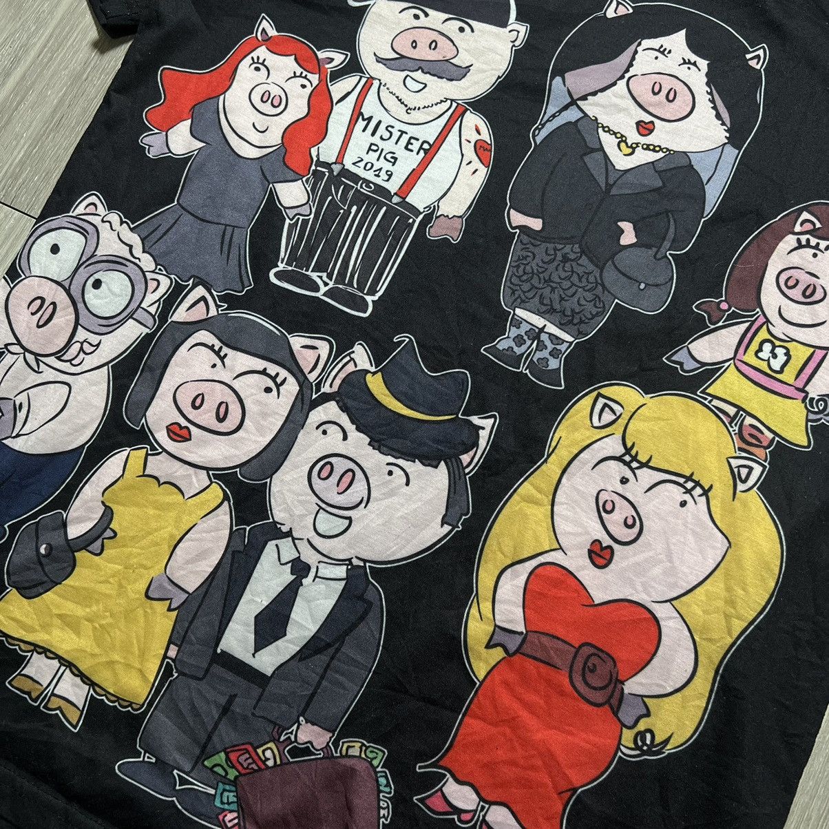Dolce & Gabbana Dolce & Gabbana Pigs Print Tee Size US M / EU 48-50 / 2 - 6 Thumbnail