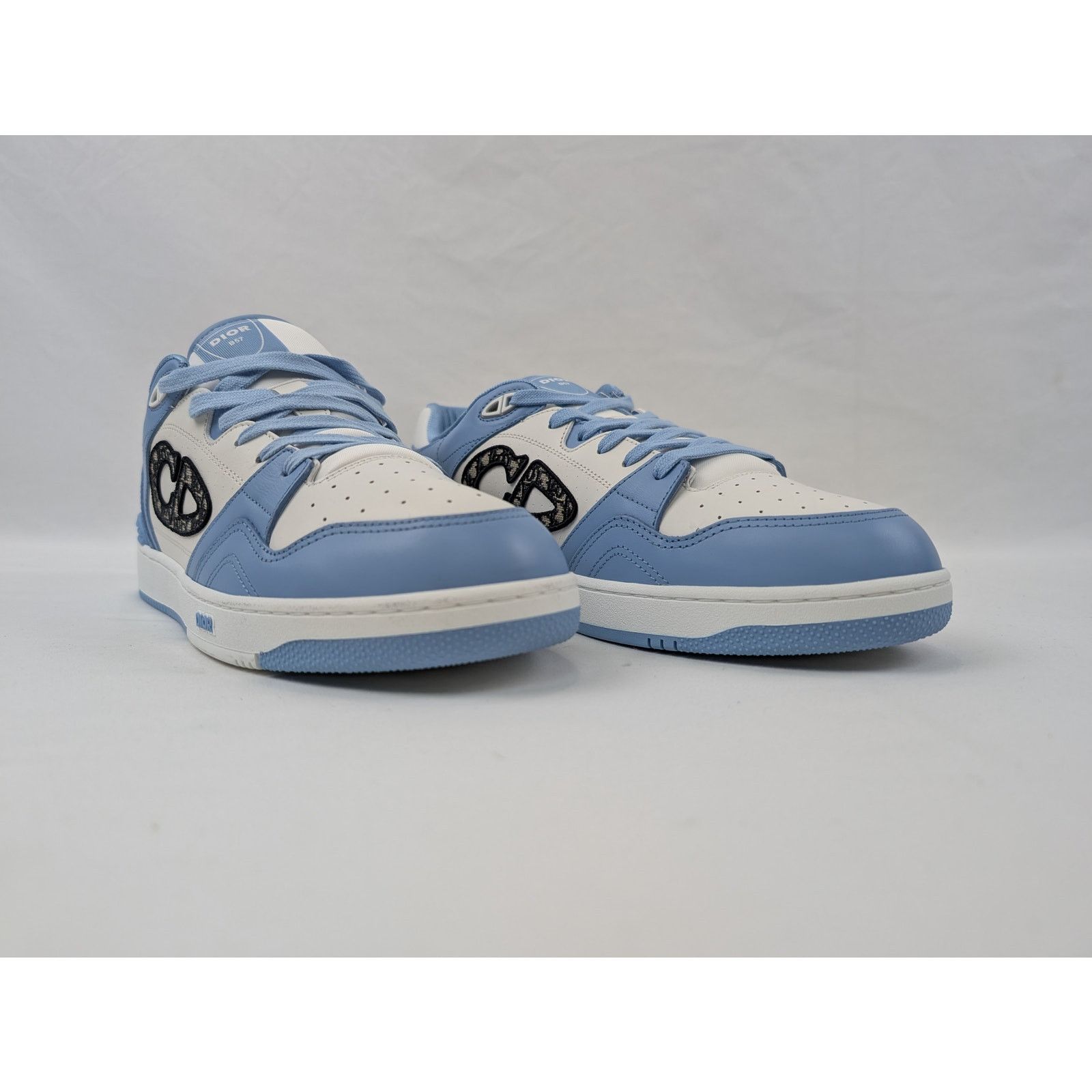 Dior o1rshd1 M-B57 LT Calf Sneakers in Light Blue Size US 12 / EU 45 - 4 Thumbnail