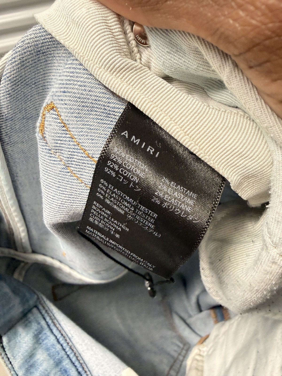 Amiri Amiri Mx1 Black Patch Size US 28 / EU 44 - 9 Thumbnail