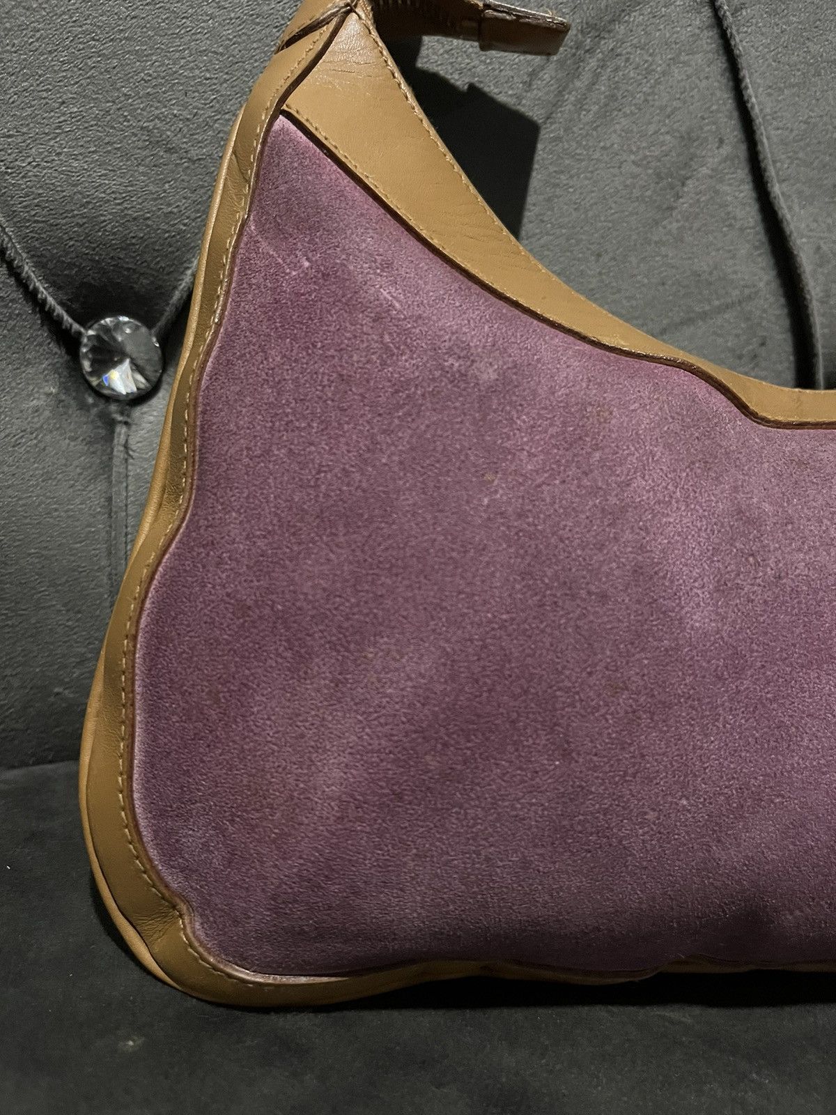 Gucci Authentic GUCCI Suede Jackie Shoulder Bag Size ONE SIZE - 11 Thumbnail