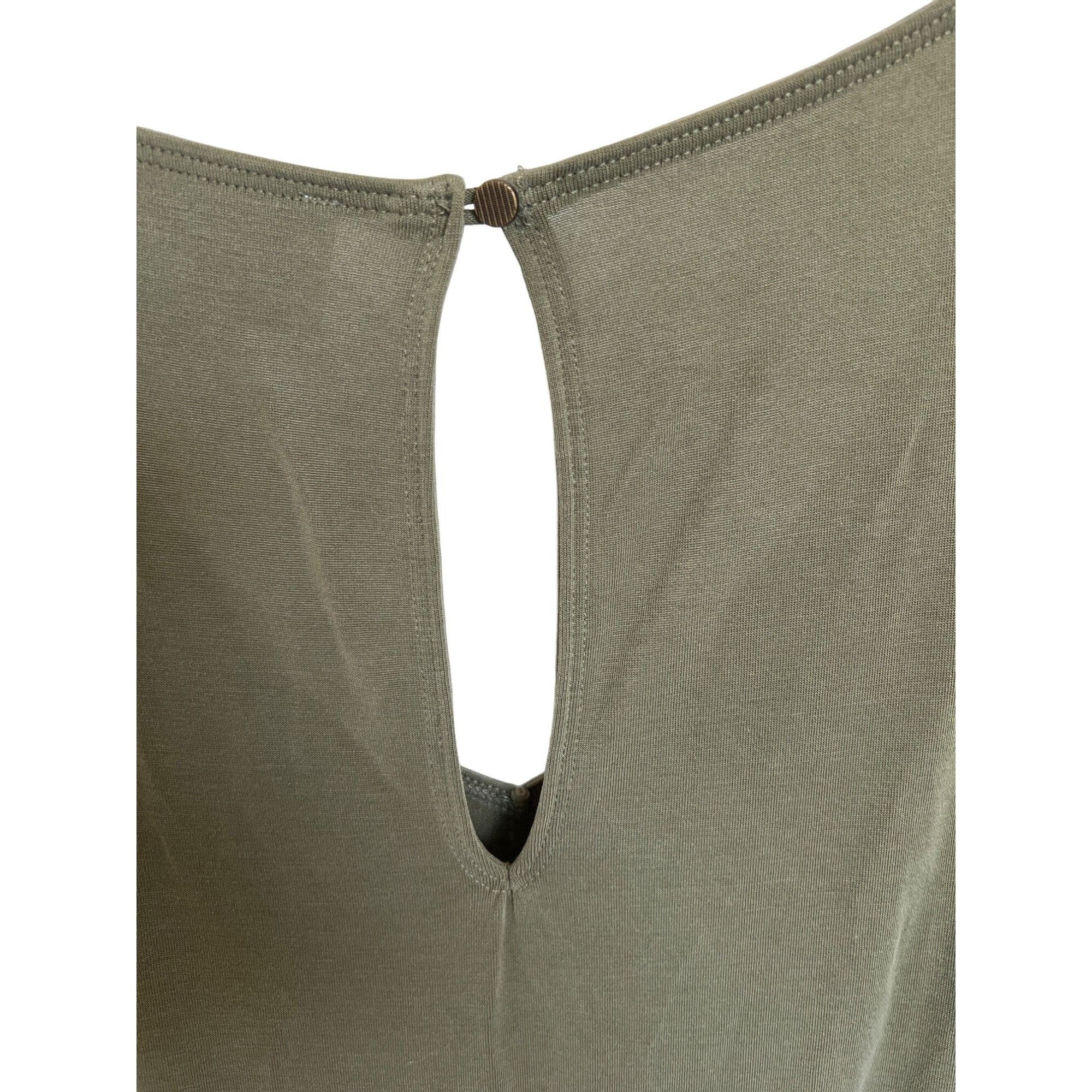 Anthropologie Saturday/Sunday Olive Green Jumpsuit Size 26" / US 2 / IT 38 - 6 Thumbnail