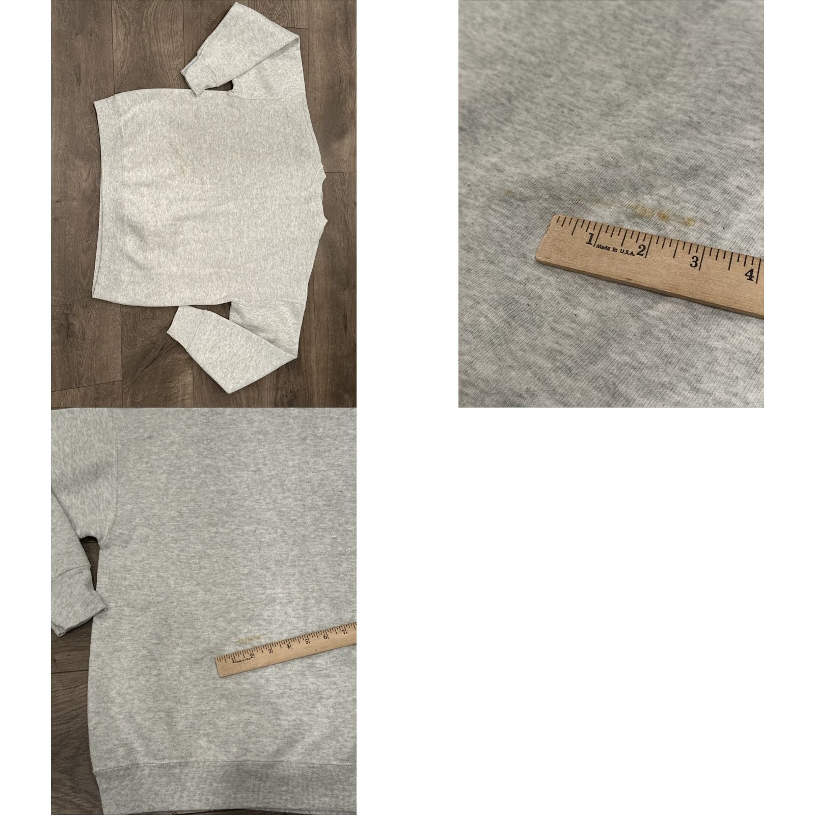Fruit Of The Loom VINTAGE Fruit of the Loom 90s Property Of Dare Crewneck Sweater L Gray Graphic Print Mens Size US L / EU 52-54 / 3 - 8 Thumbnail