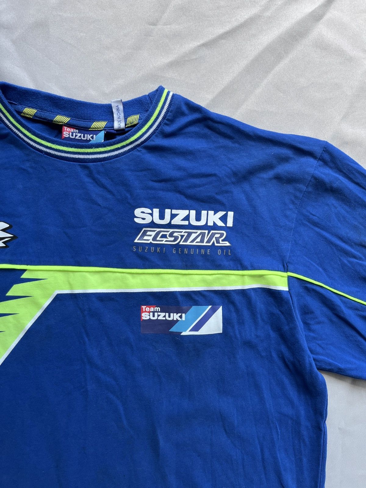 Other SUZUKI Ecstar Official Merch Blue T-shirt Size US XL / EU 56 / 4 - 3 Thumbnail