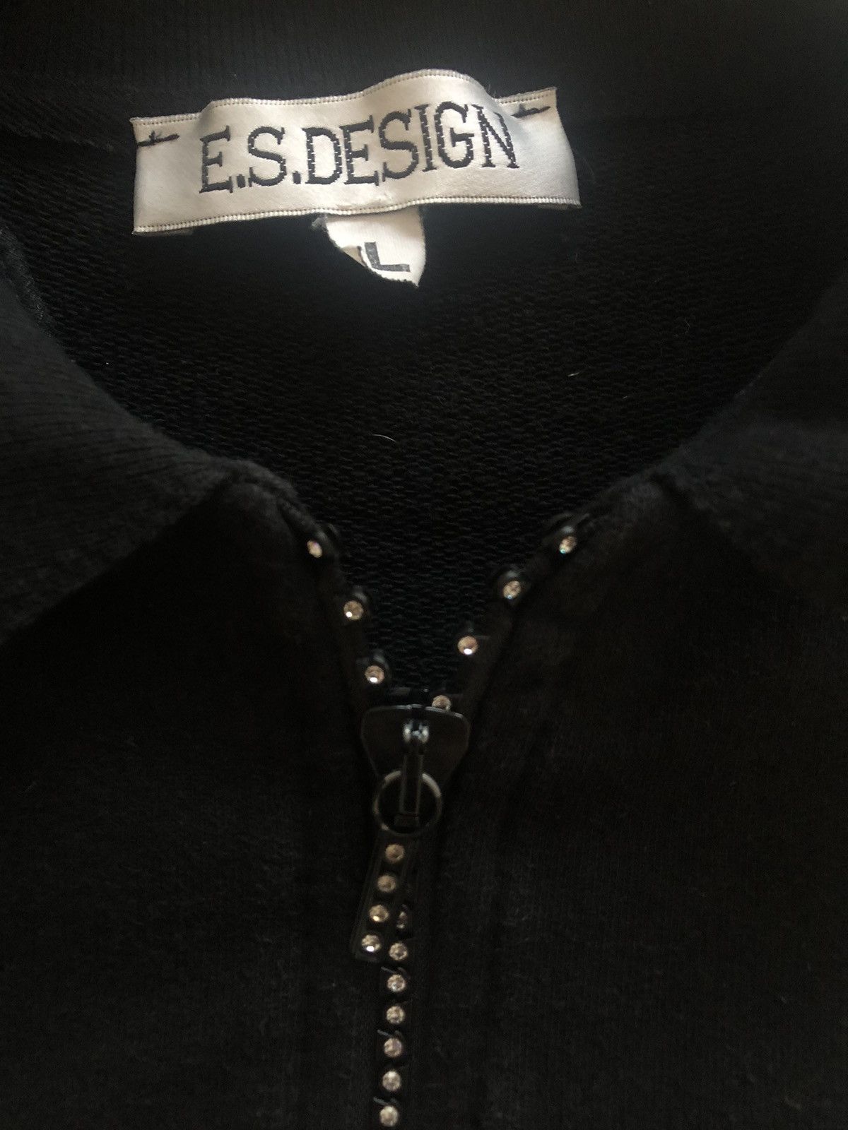Swarovski × Vintage SWAROVSKI E.S. DESIGN RARE VINTAGE ZIP SWEATSHIRT Size US L / EU 52-54 / 3 - 2 Thumbnail