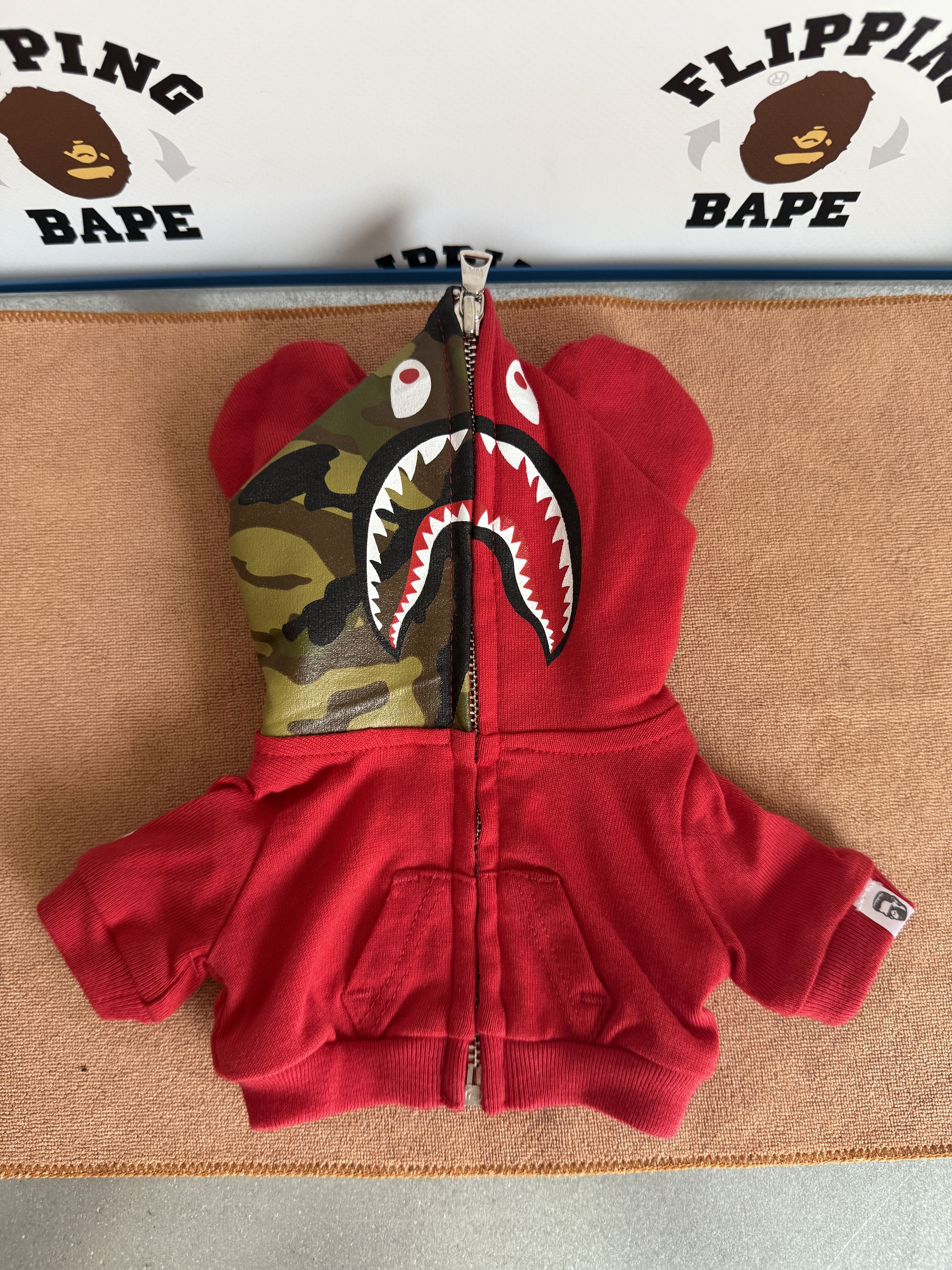 Bape BAPE X MEDICOM LEGACY CAMO SHARK BE@RBRICK 100%&400% Size ONE SIZE - 13 Thumbnail