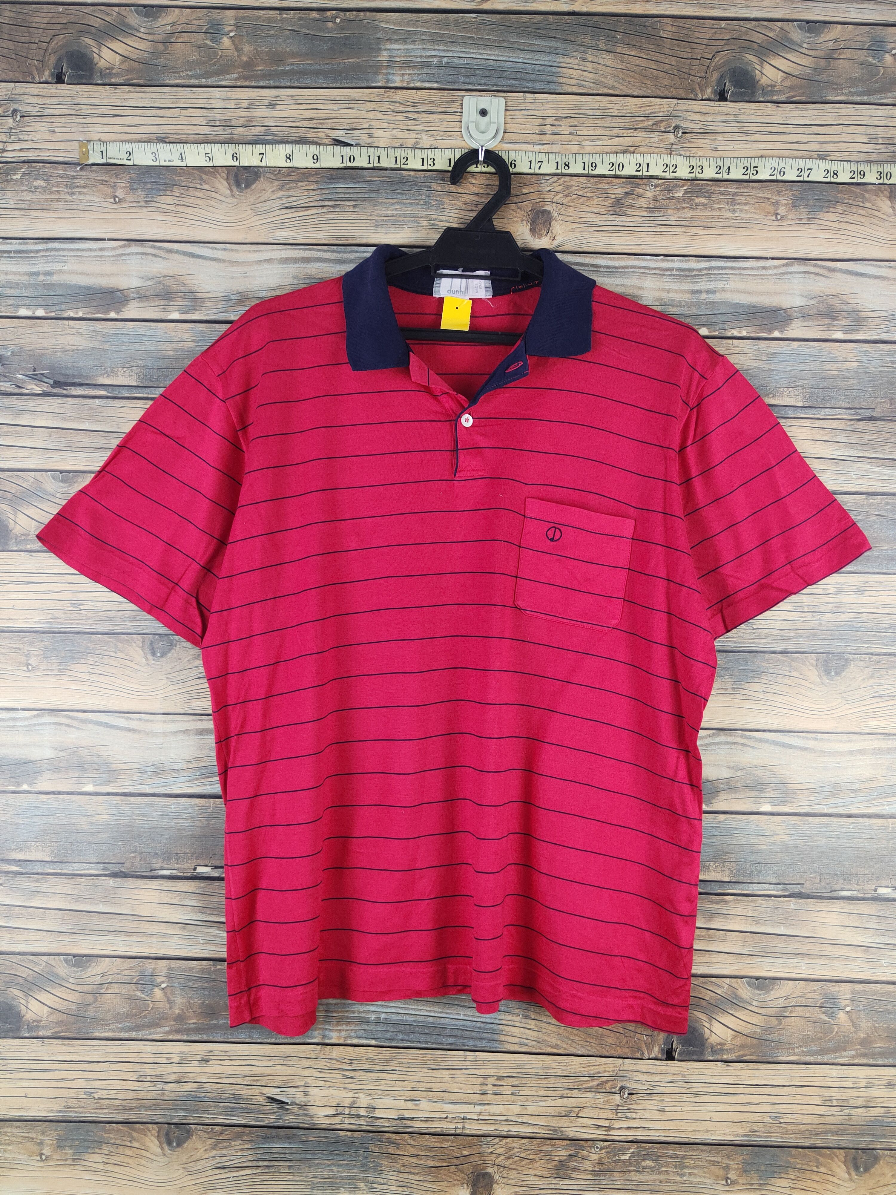 Alfred Dunhill DL Dunhill Red Polos #2766 Size US M / EU 48-50 / 2 - 1 Thumbnail