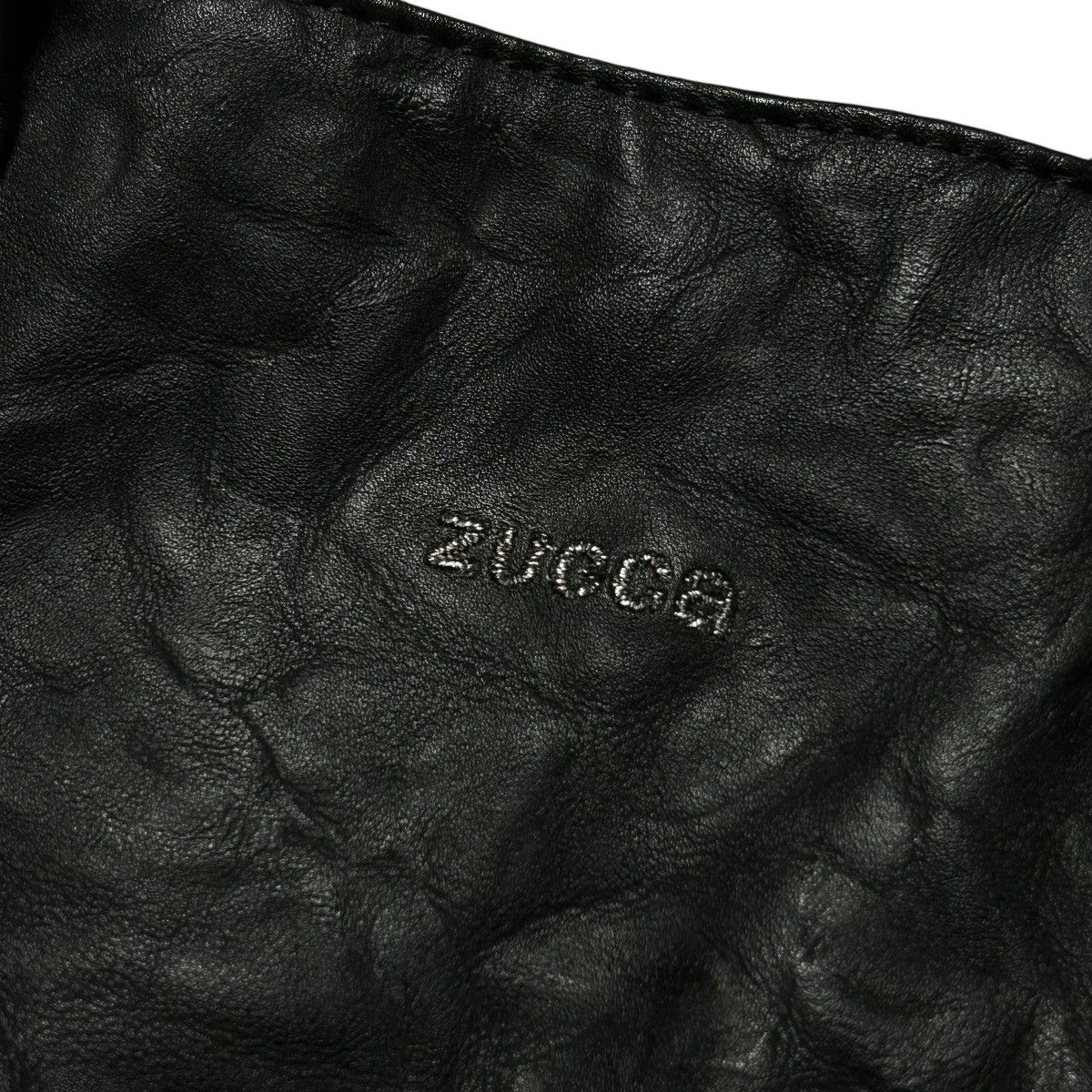 CABANE de ZUCCa 328 00s Cabane de zucca black 2way wrinkled faux leather bag Size ONE SIZE - 11 Thumbnail