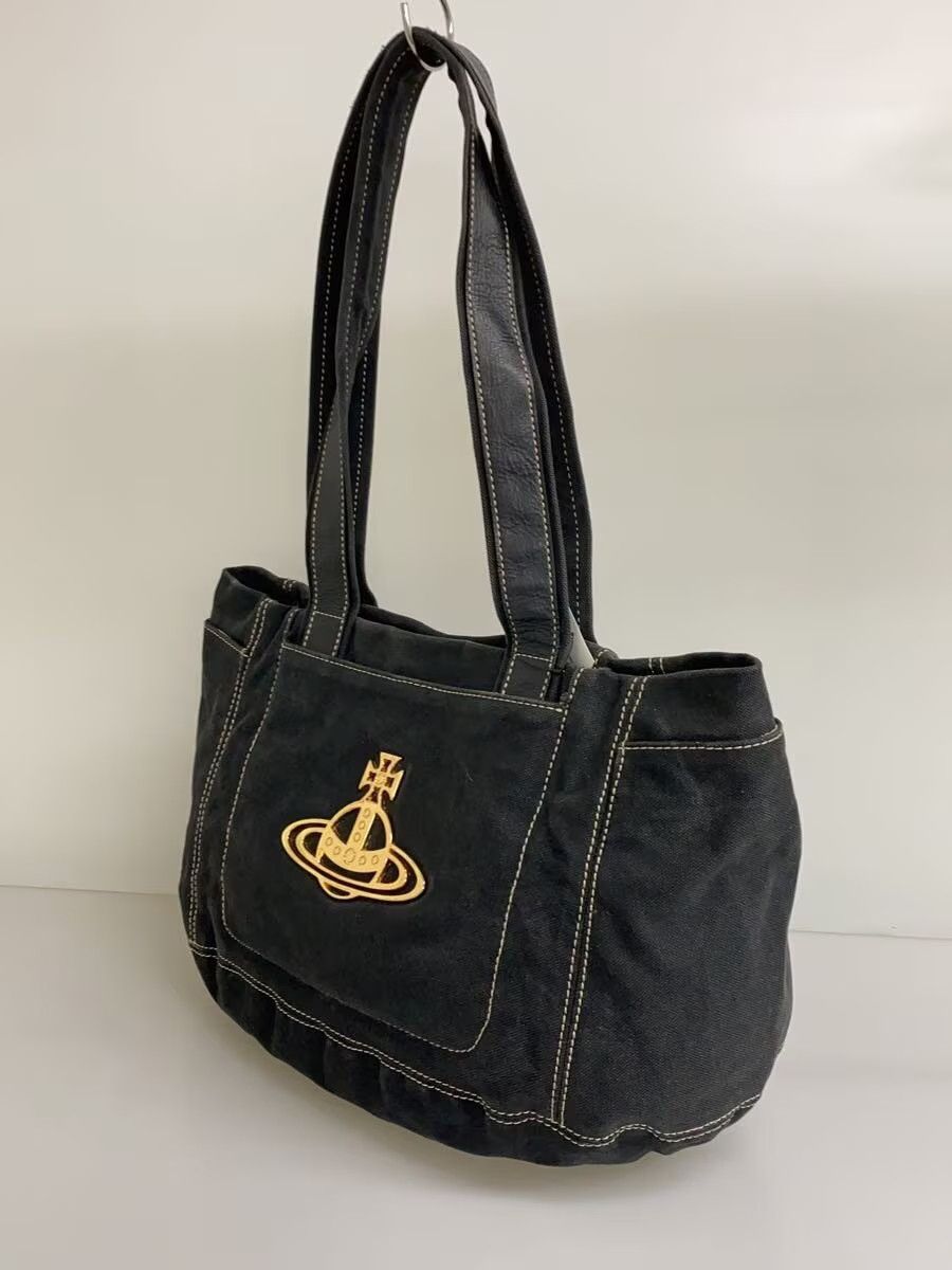 Vivienne Westwood Contrast Stitch Orb Tote Bag Size ONE SIZE - 2 Thumbnail