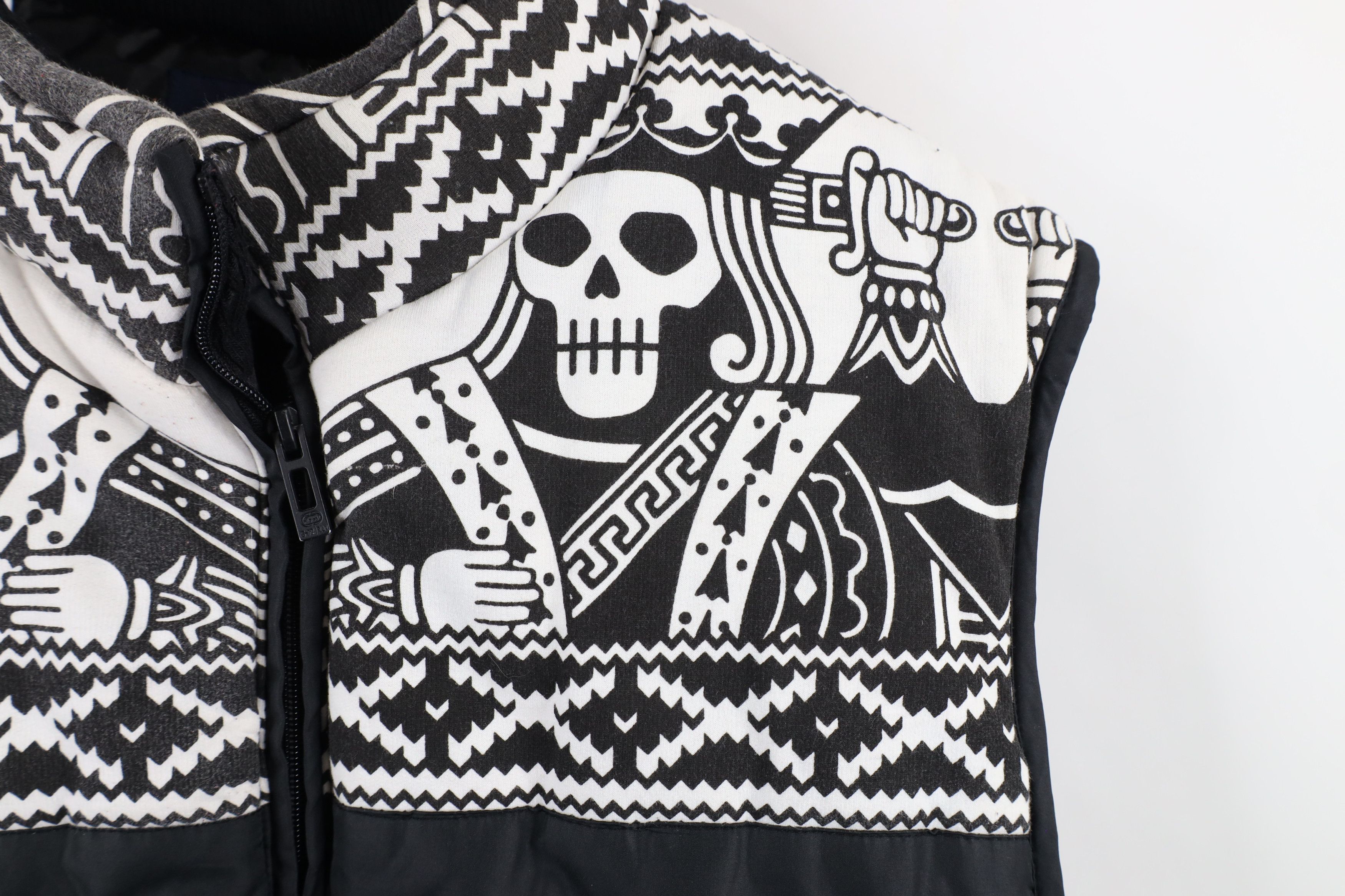 Ecko Unltd. × Vintage Vintage Y2K Ecko King Full Zip Puffer Vest Jacket Black Size US XL / EU 56 / 4 - 4 Thumbnail