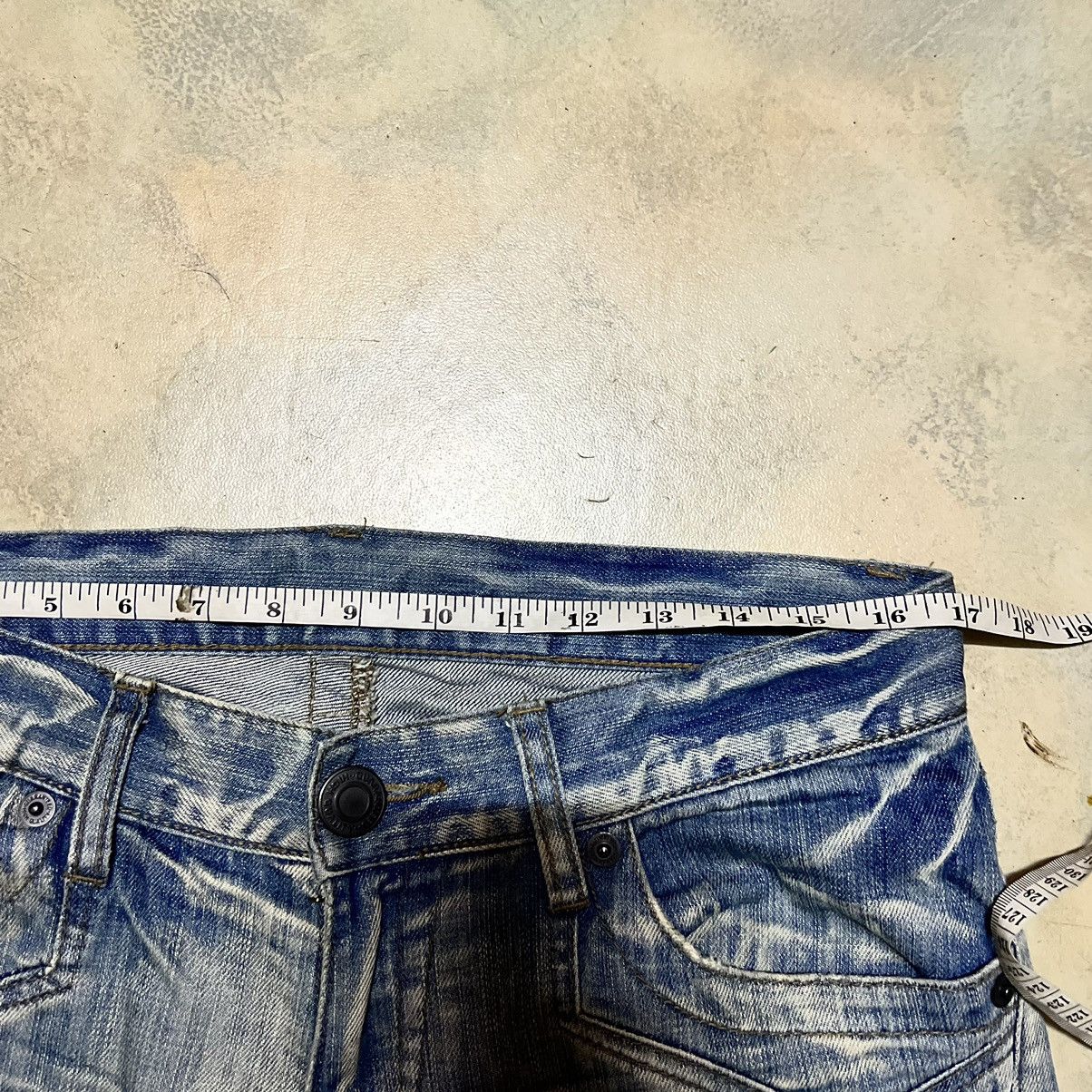 Japanese Brand Rattle Trap Japanese Brand Distressed Style Denim Jeans Size US 34 / EU 50 - 11 Thumbnail