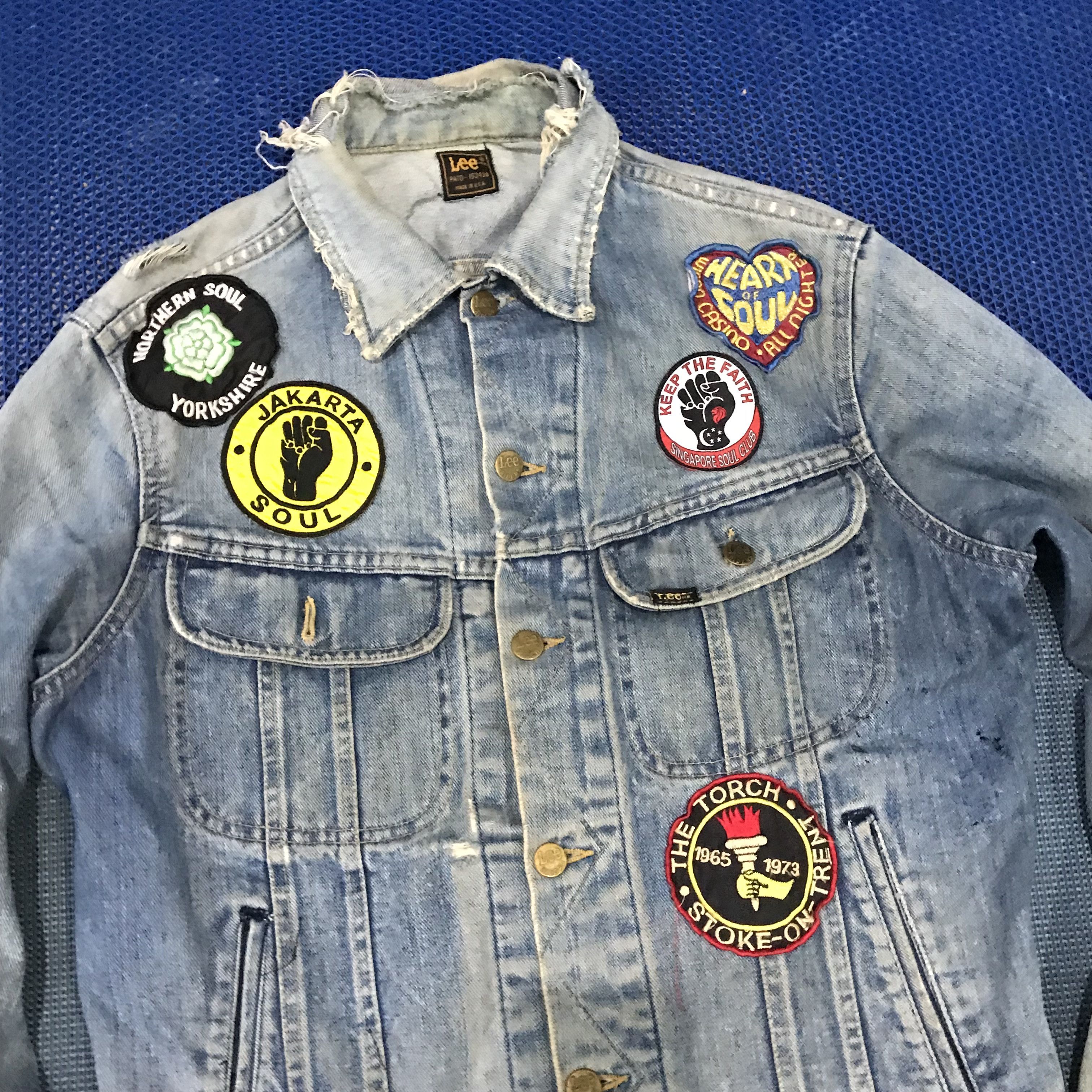 Lee Vintage Lee trucker jeans northern Soul Patch jacket Size US M / EU 48-50 / 2 - 3 Thumbnail