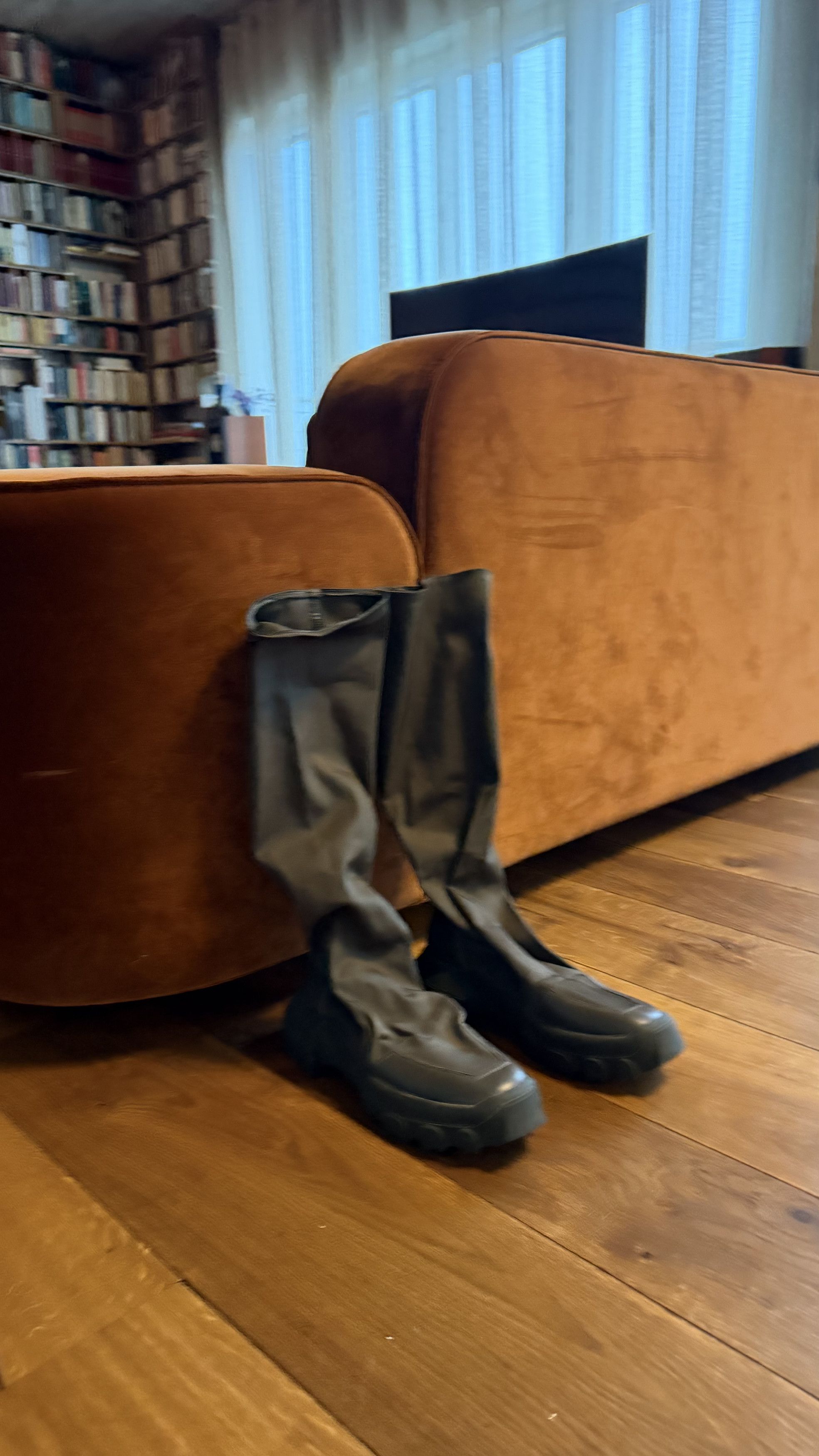 Rick Owens Rick Owens FW22 Runway Sample Tractor Boots Size US 11 / EU 44 - 6 Thumbnail