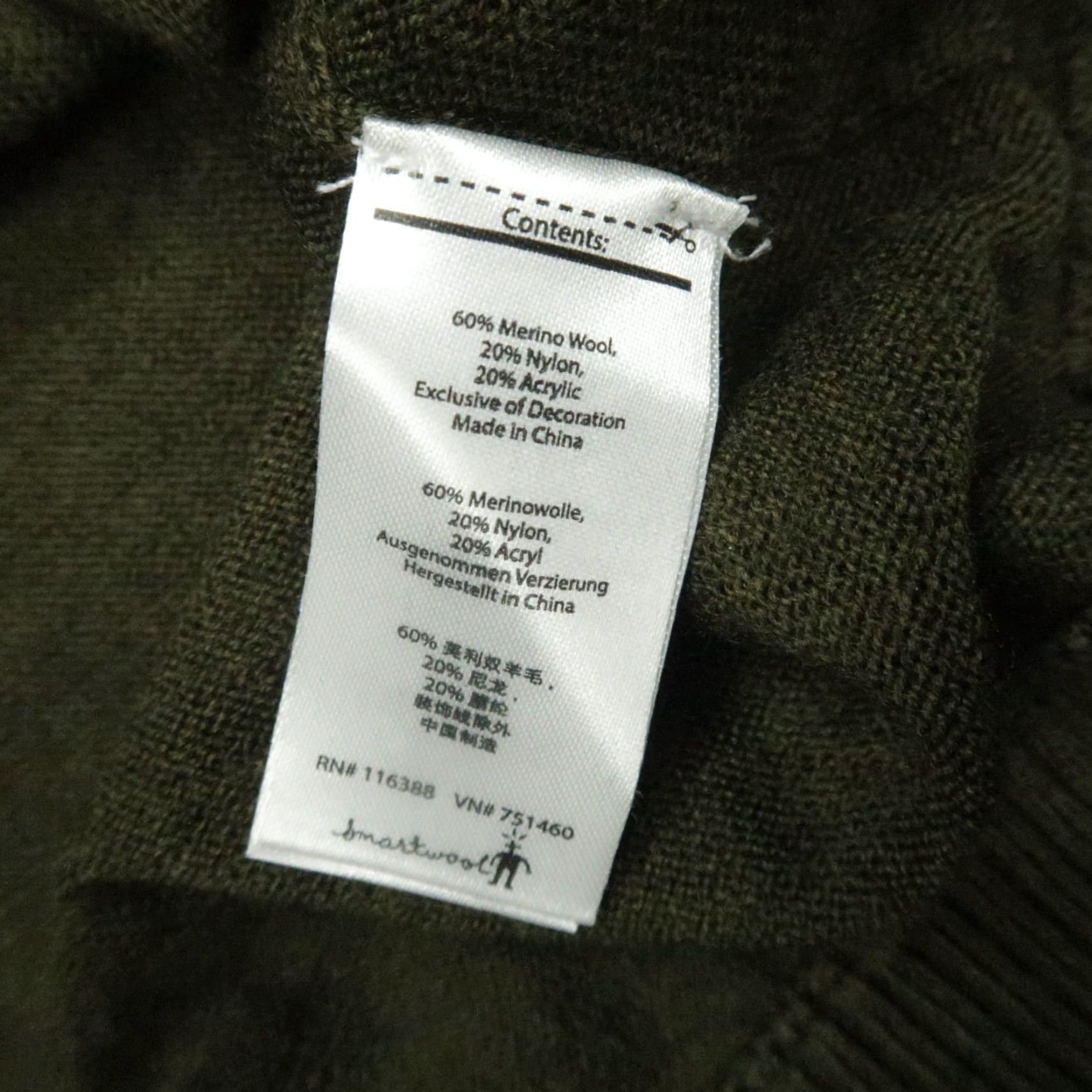 Smartwool **Green Men's SmartWool Pullover Large Quarter-Zip Knit Sweater** User: Green Men's SmartWool Pullover Large Quarter-Zip Knit Sweater Size US L / EU 52-54 / 3 - 5 Thumbnail