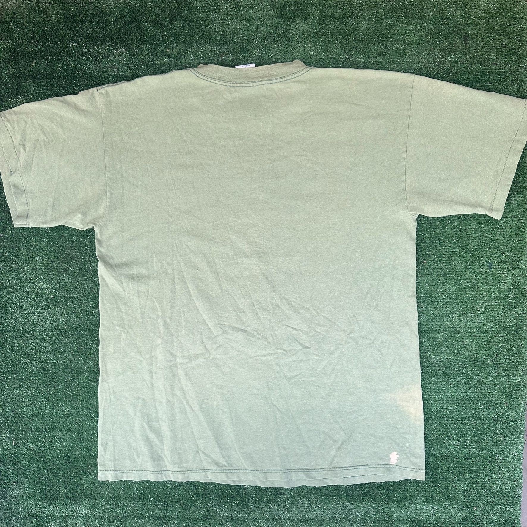Vintage Vintage 90s Cochranton Pennsylvania Landscape T-Shirt Green Size US L / EU 52-54 / 3 - 6 Thumbnail
