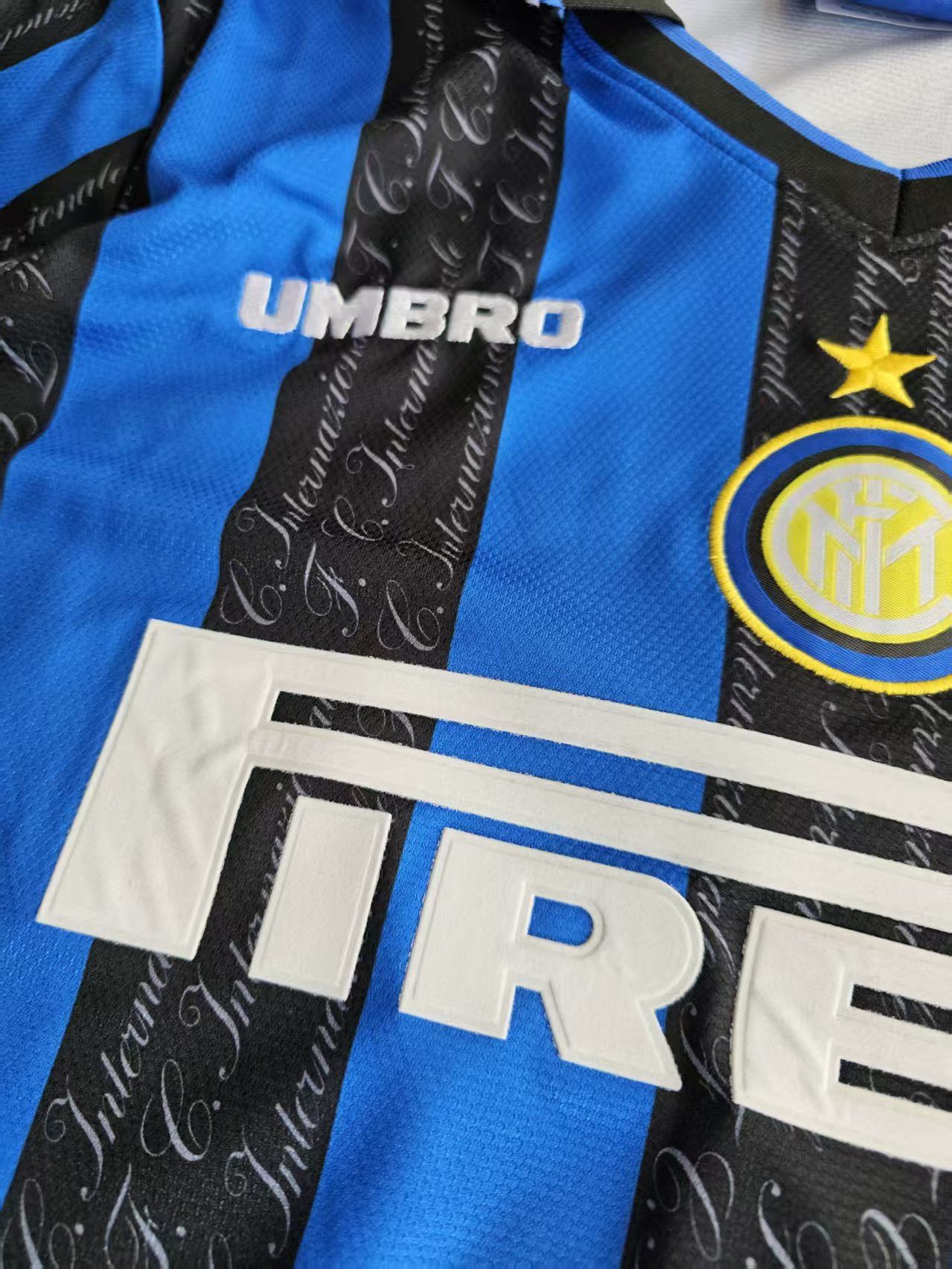 Other 1997 1998 Inter Milan Jersey Home Longsleeve Size US XXL / EU 58 / 5 - 3 Thumbnail