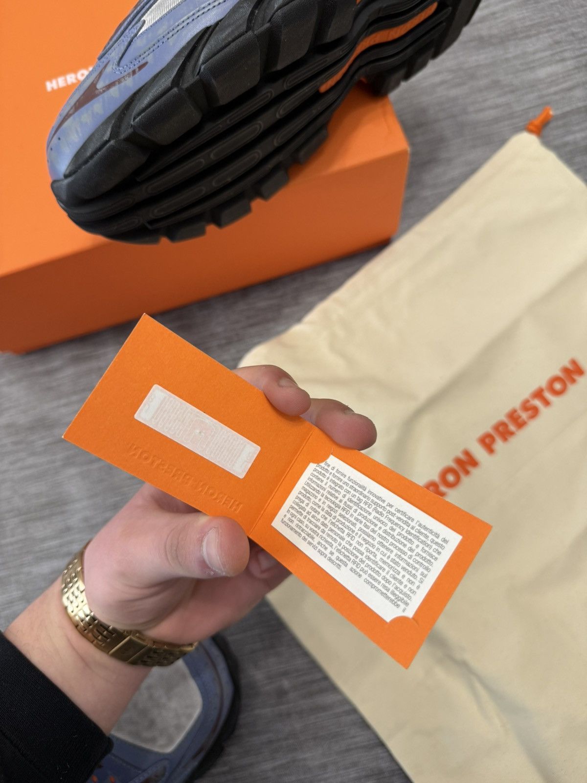 Heron Preston Heron Preston Block Stepper Mule Size US 12 / EU 45 - 3 Thumbnail