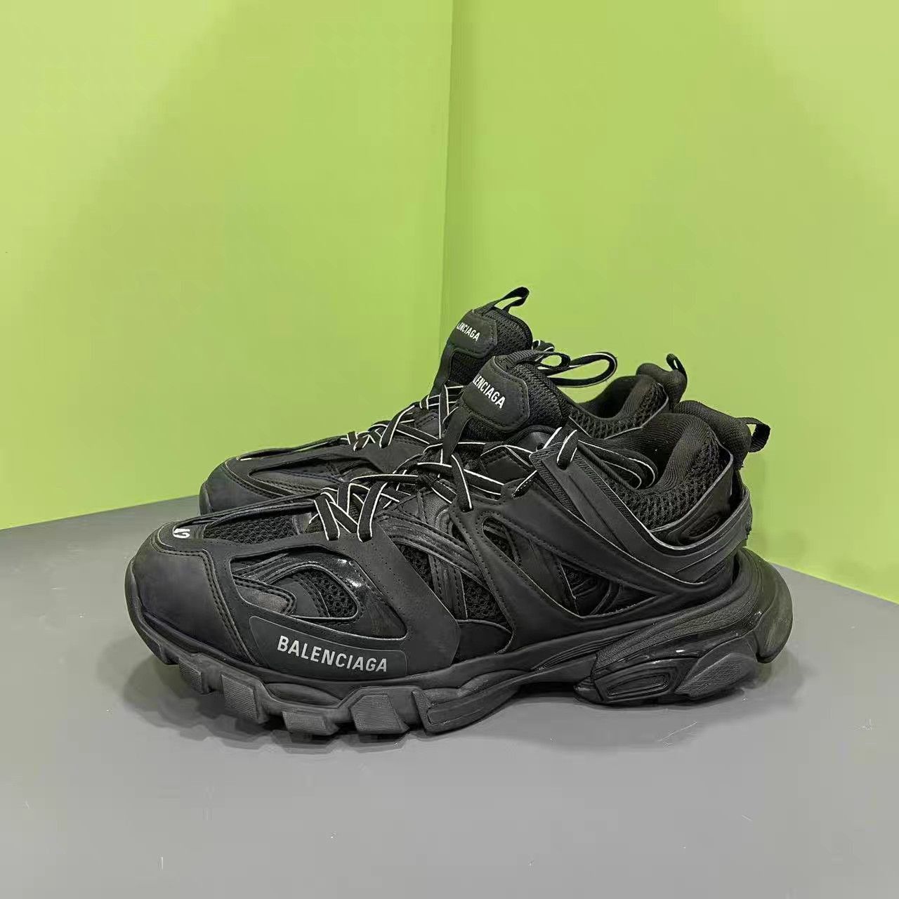 Balenciaga Black High-Top Sneakers with Chunky Sole Size US 9 / EU 42 - 1 Thumbnail