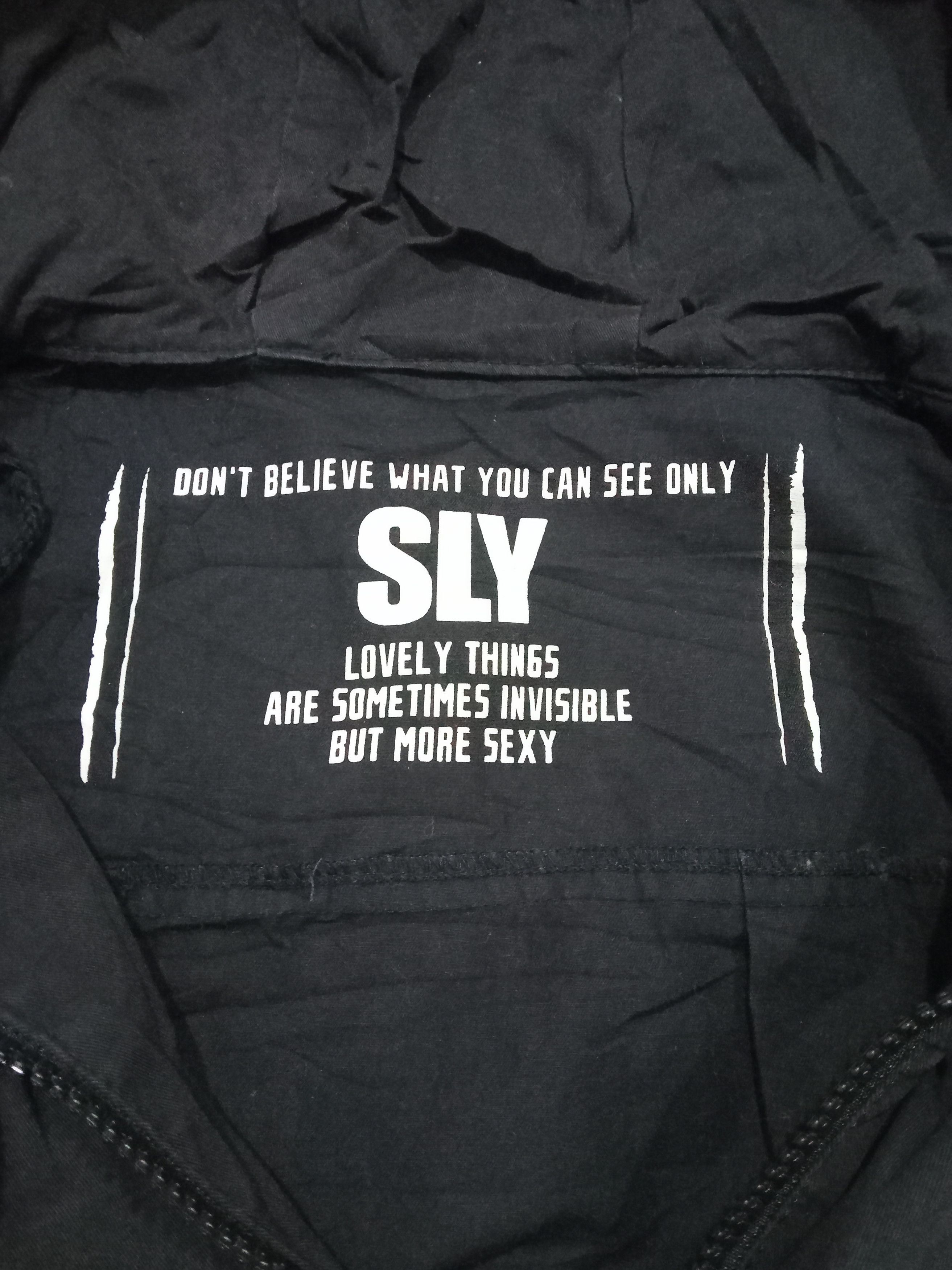 Japanese Brand SLY Hoodie Jacket Size M / US 6-8 / IT 42-44 - 3 Thumbnail