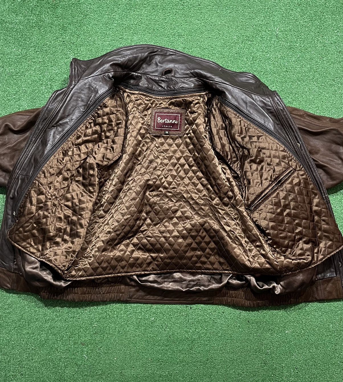 Real Leather Jacket Vintage 90s Made in Italy