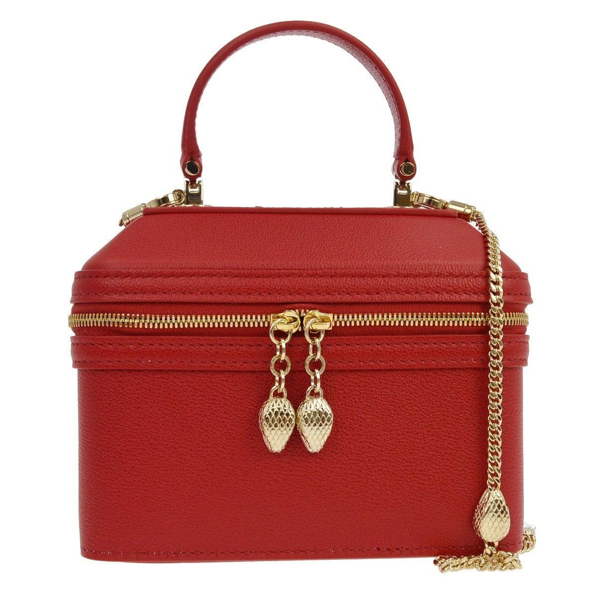 Bvlgari Bvlgari Forever Serpenti Vanity Bag Leather Size ONE SIZE - 1 Thumbnail