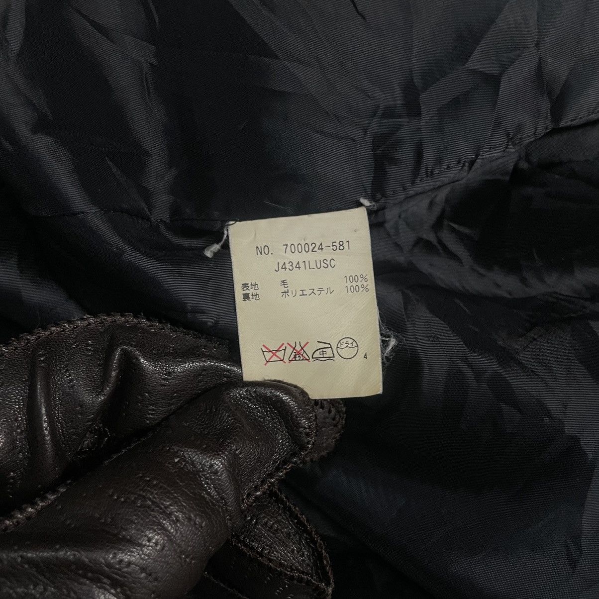 Blue Blue Japan 🇯🇵 Archive Blue Blue Japan Wool High Neck Coat Button Jacket Size US M / EU 48-50 / 2 - 18 Thumbnail