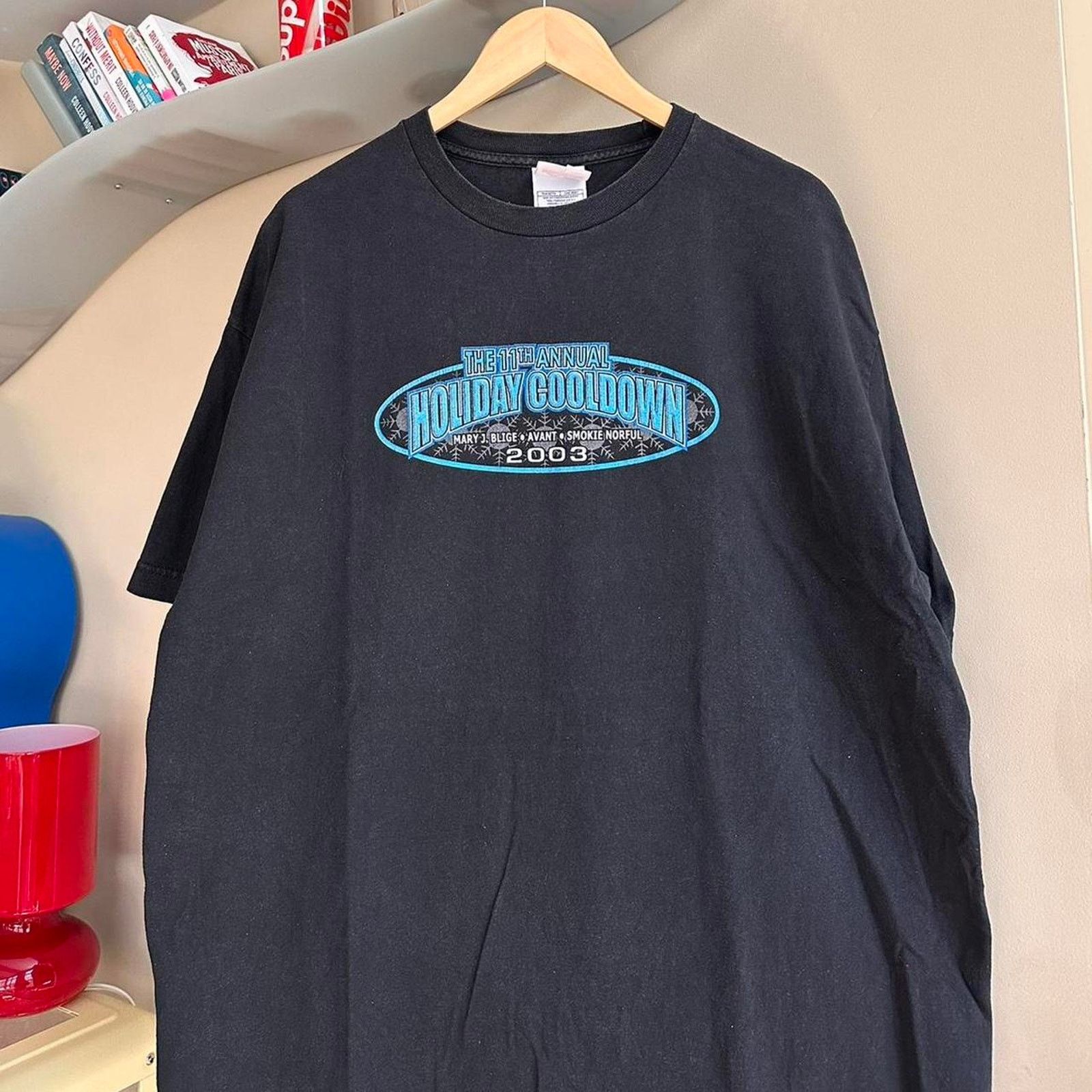 Rap Tees × Vintage Vintage Mary J. Blige Rap Shirt Size US XL / EU 56 / 4 - 4 Thumbnail