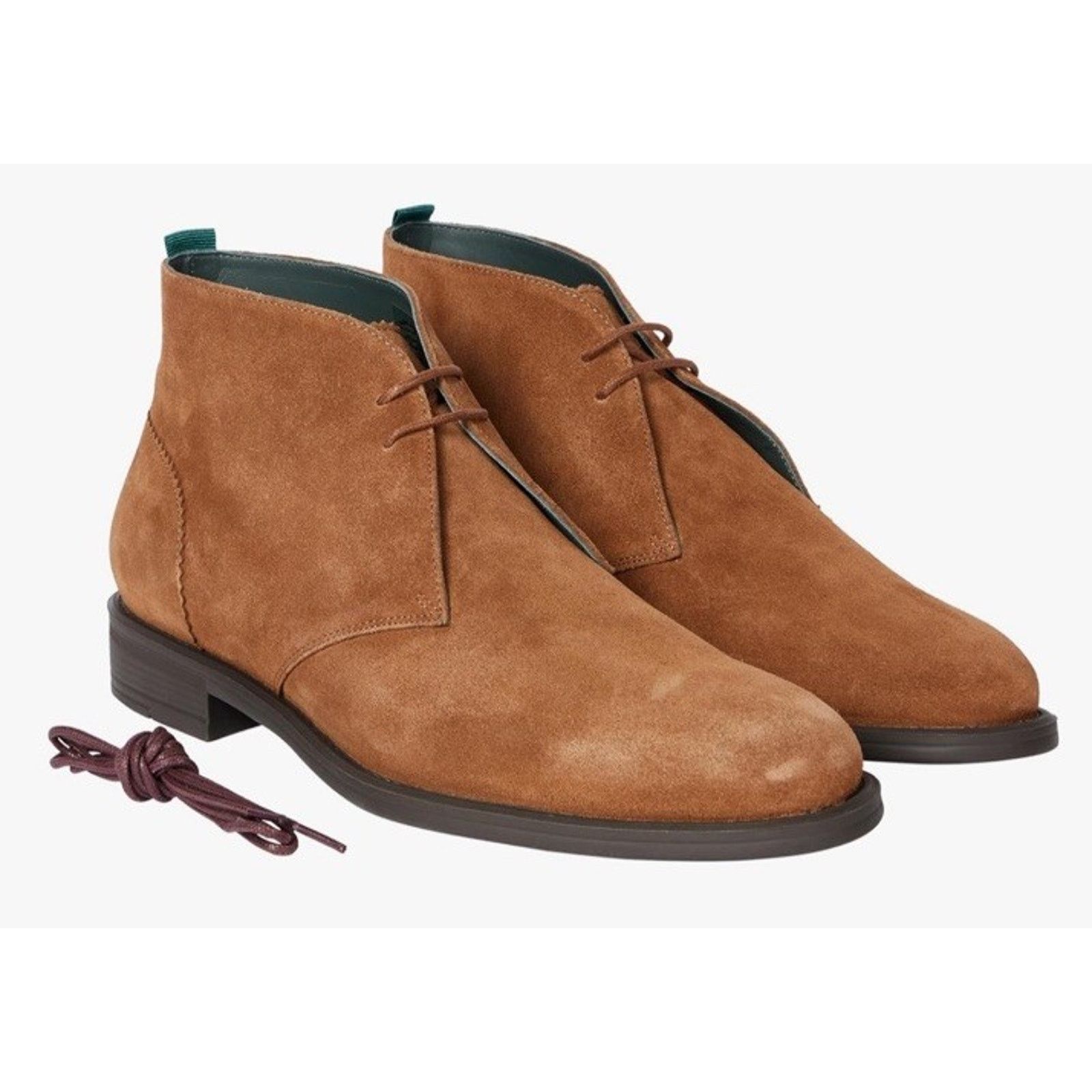 Paul Smith NWT $400 Paul Smith Tan Suede “Drummond” Boots US Size 10 Size US 10 / EU 43 - 3 Thumbnail