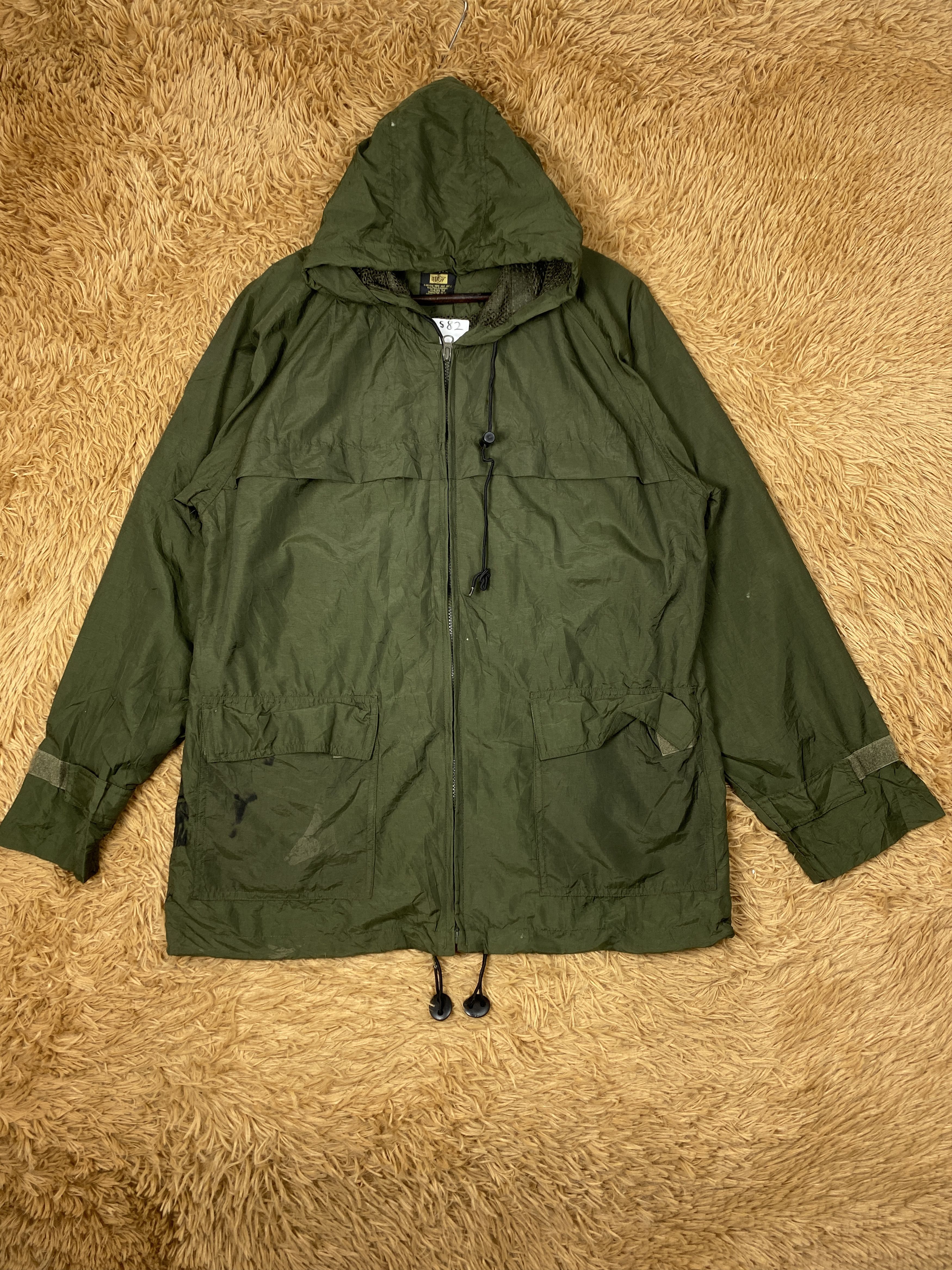 Japanese Brand Vintage Blue Vacatoon Military Windbreaker Parkas PJ2582 Size US L / EU 52-54 / 3 - 1 Thumbnail