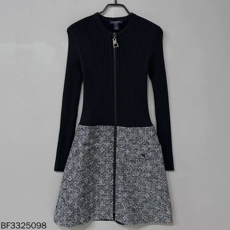 Louis Vuitton Louis Vuitton Multicolor Women's Dress 0089 Size ONE SIZE - 1 Thumbnail