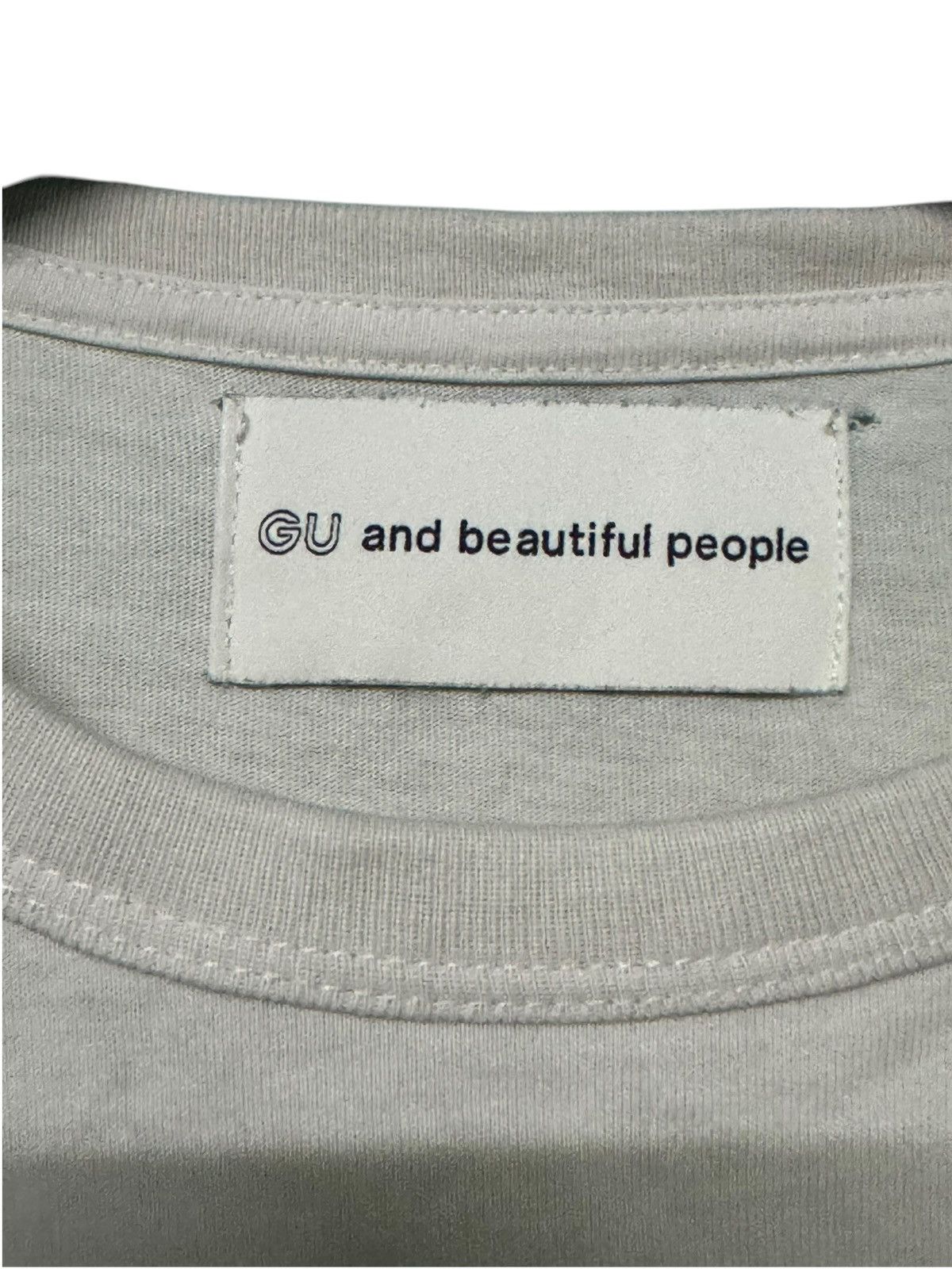 GU 💥JAPANESE STREETWEAR GU AND BEAUTIFUL PEOPLE SPELL OUT SHIRT Size US L / EU 52-54 / 3 - 7 Thumbnail
