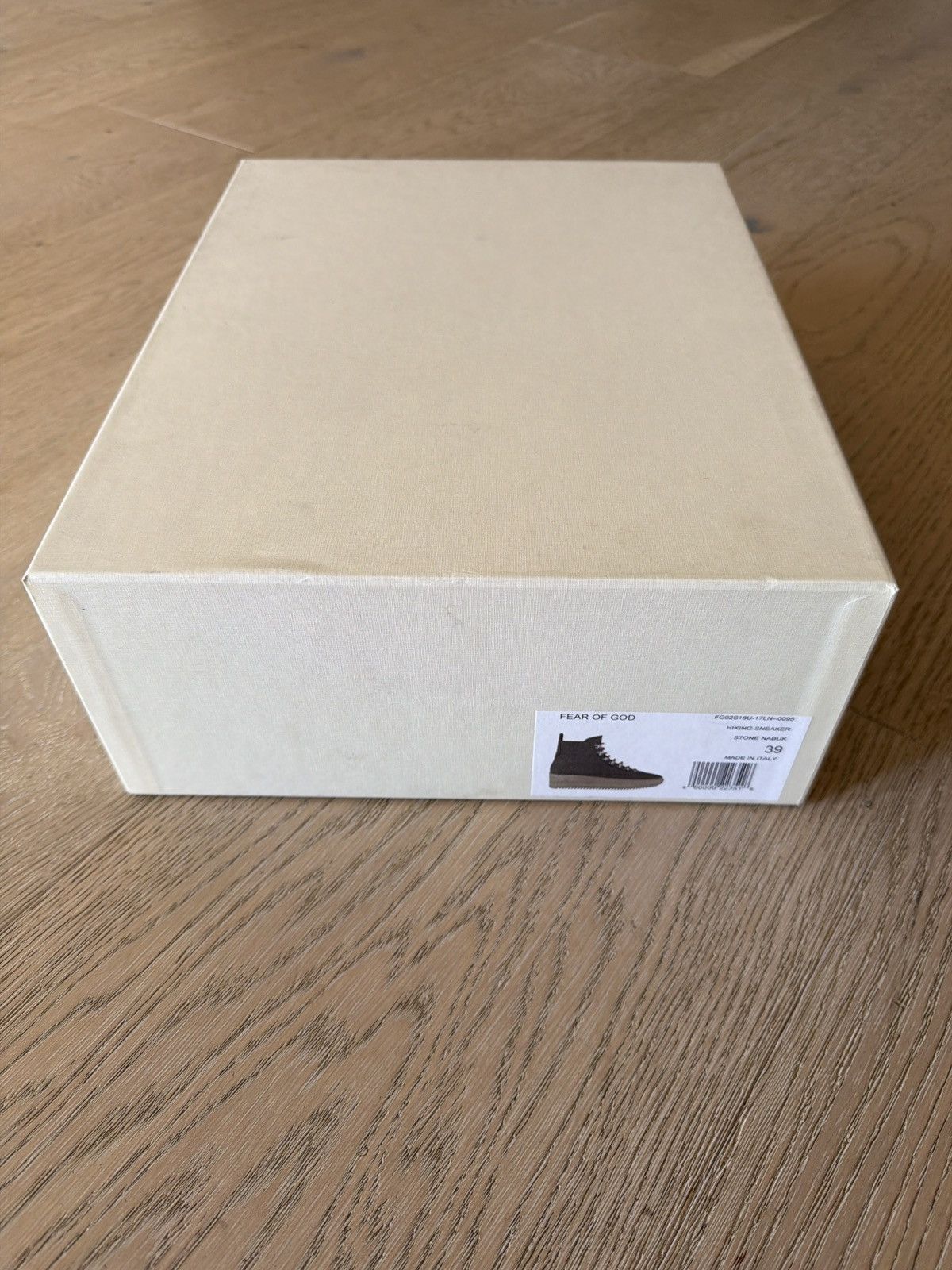 Fear of God $1195 Fear of god HIKING SNEAKER STONE NABUK 39 NIB Size US 6 / EU 39 - 9 Thumbnail