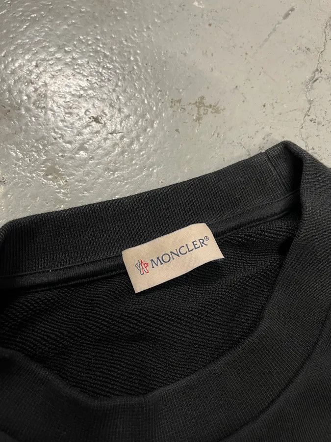Moncler Moncler Kangaroo Pocket Zip Black Sweater Size US L / EU 52-54 / 3 - 9 Thumbnail