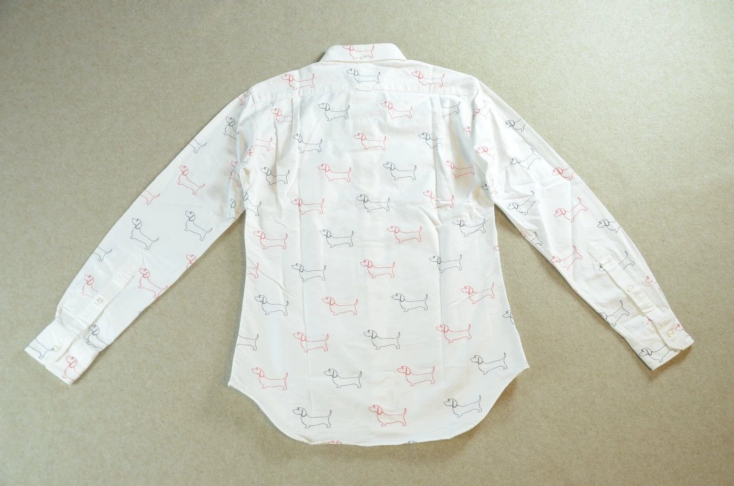 Thom Browne Thom Browne Dachshund Embro Runway Oxford White Shirt Size 2 Size US M / EU 48-50 / 2 - 5 Thumbnail
