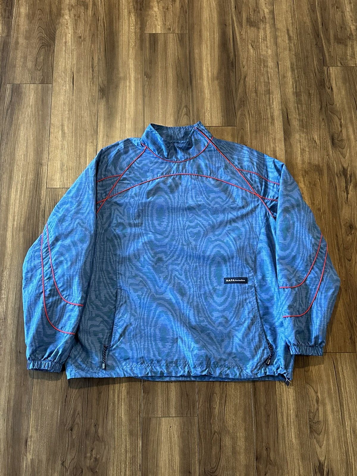image of Napa By Martine Rose Pullover Sample Jacket in Blue, Men's (Size Large)