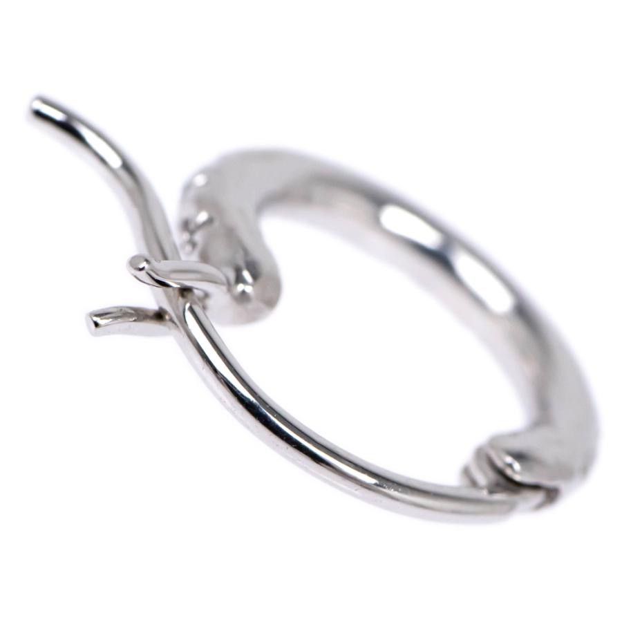 Chrome Hearts chrome hearts 18K White Gold TFL hoop earring Size ONE SIZE - 9 Thumbnail
