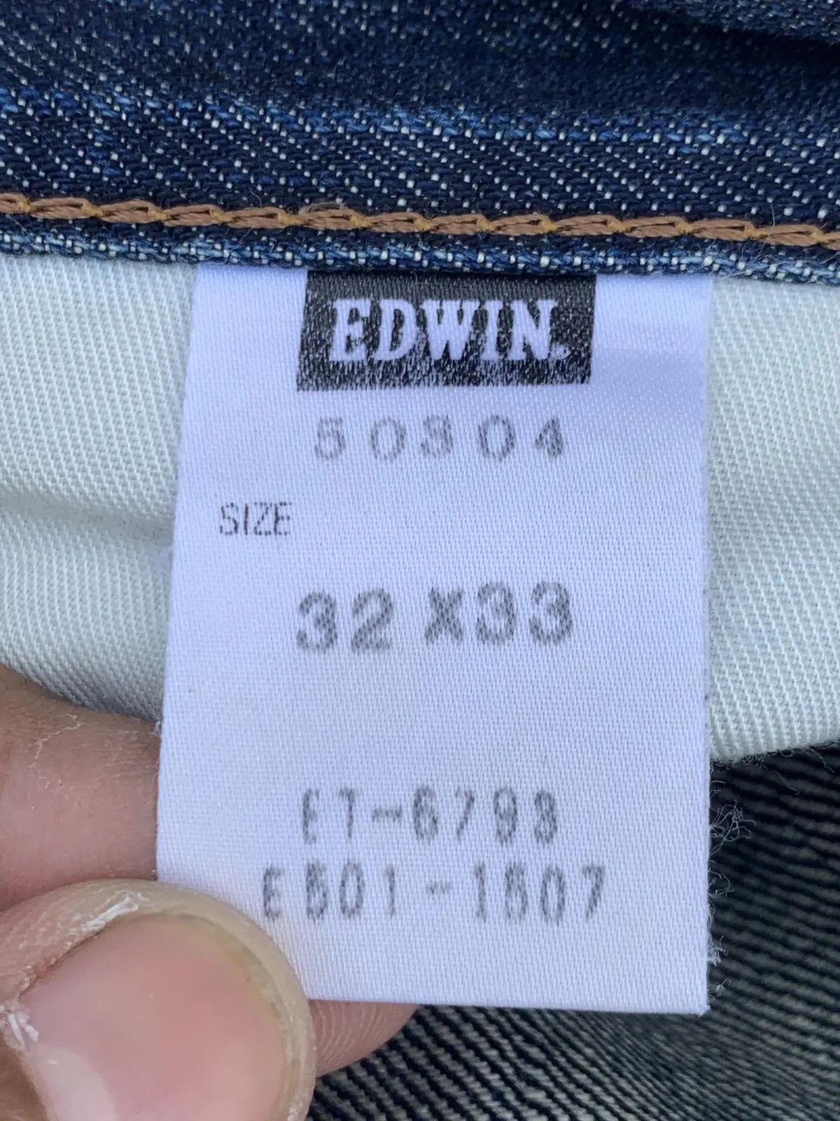 Edwin VINTAGE EDWIN 503z FADED BLUE. Size US 30 / EU 46 - 8 Thumbnail