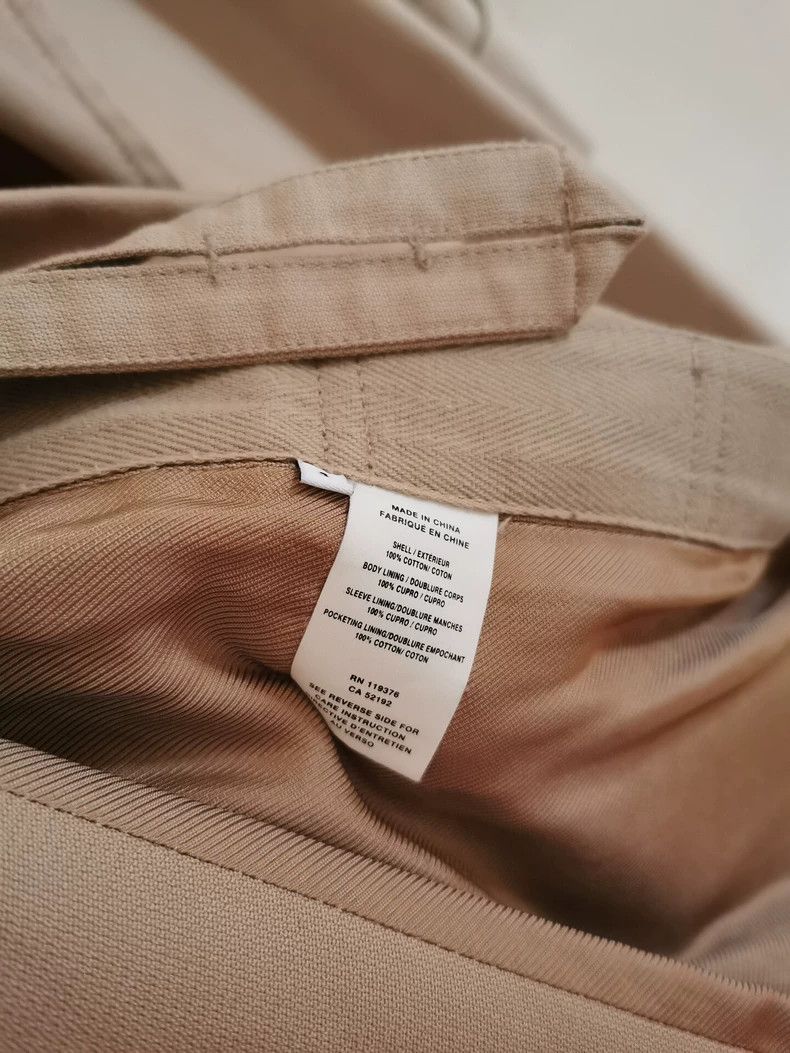 Helmut Lang HELMUT LANG Medium length trench coat for ladies Size S / US 4 / IT 40 - 4 Thumbnail