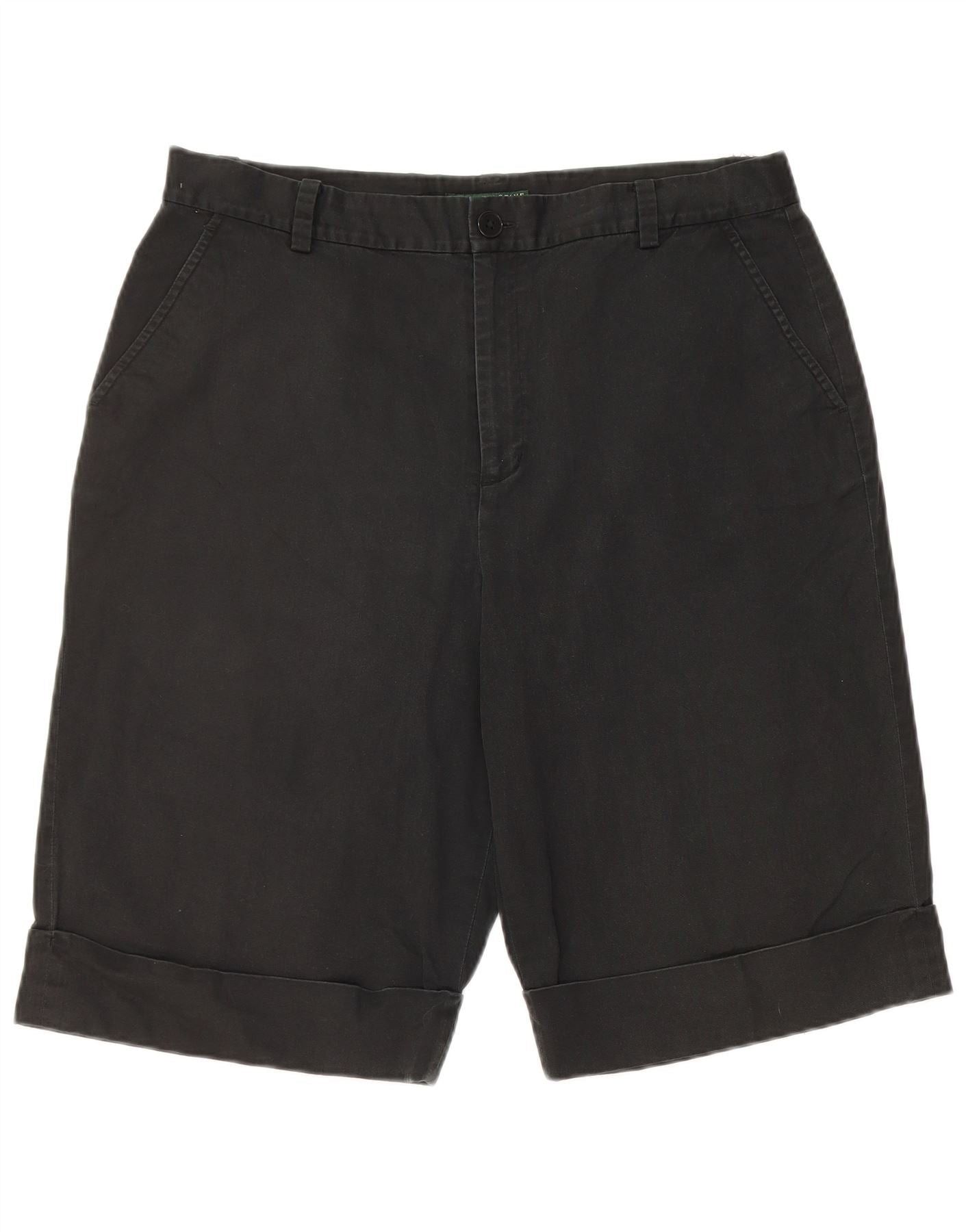 Ralph Lauren Boys Chino Shorts 11-12 Years W24 Black Cotton Size 30" / US 8 / IT 44 - 1 Thumbnail