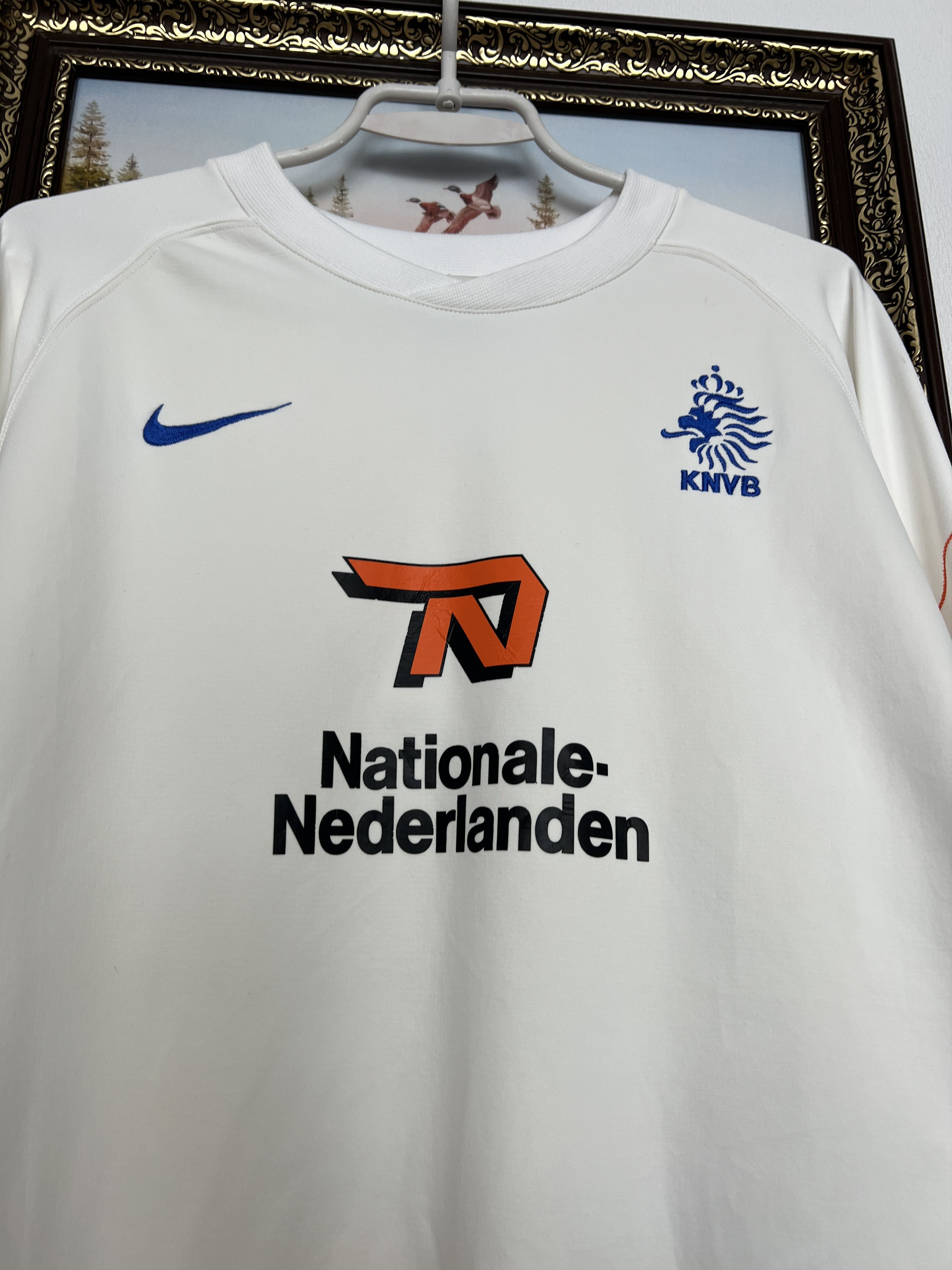 Nike Vintage Nike Netherlands Holland Football Train Sweatshirt Size US XL / EU 56 / 4 - 3 Thumbnail
