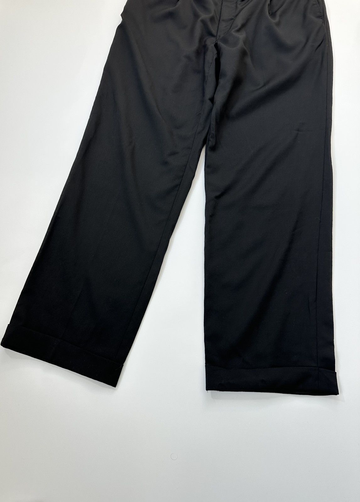 Valentino Vintage Valentino Casual Wool Pants Men's Black Size US 35 - 7 Thumbnail
